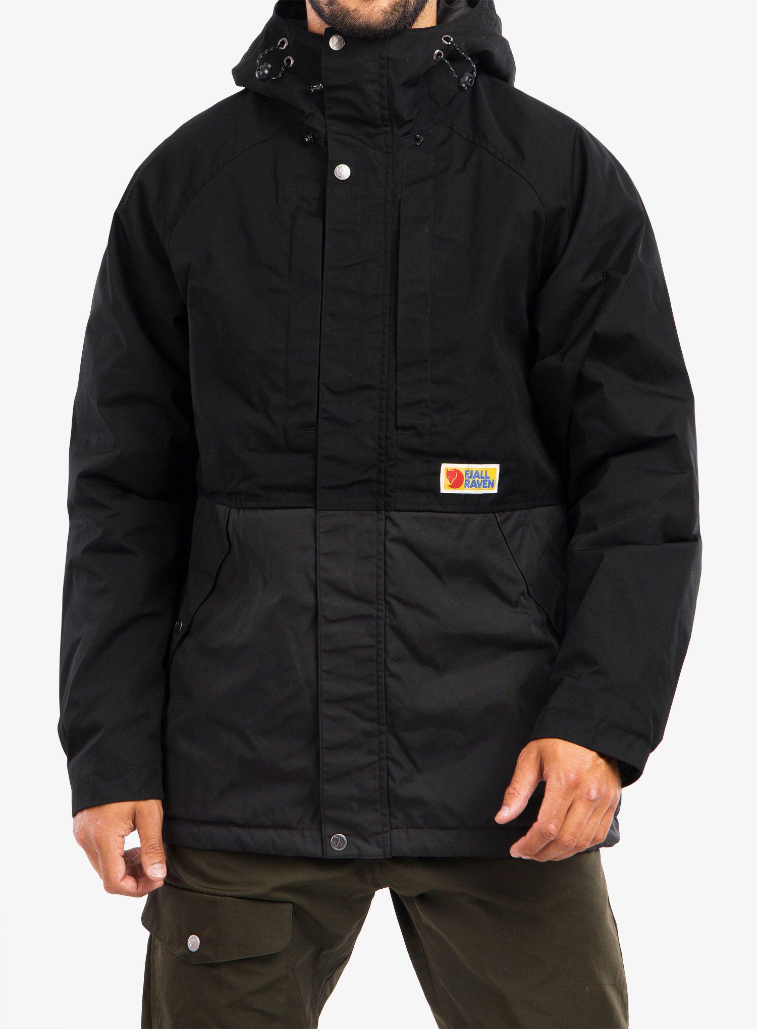 Sintetična jakna Fjallraven Vardag Lite Padded Jacket - black/dark grey