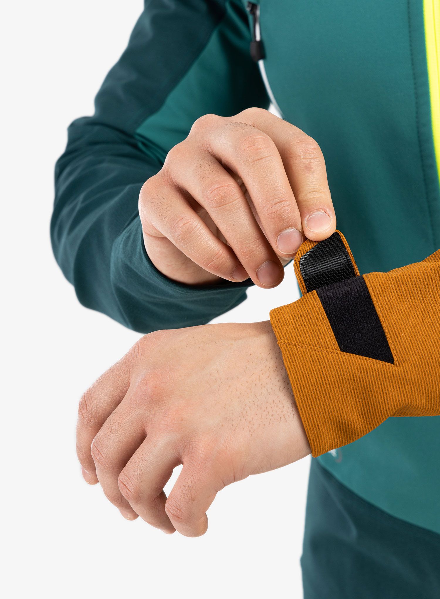 Moška jakna Ortovox Westalpen Softshell Jacket - pacific green