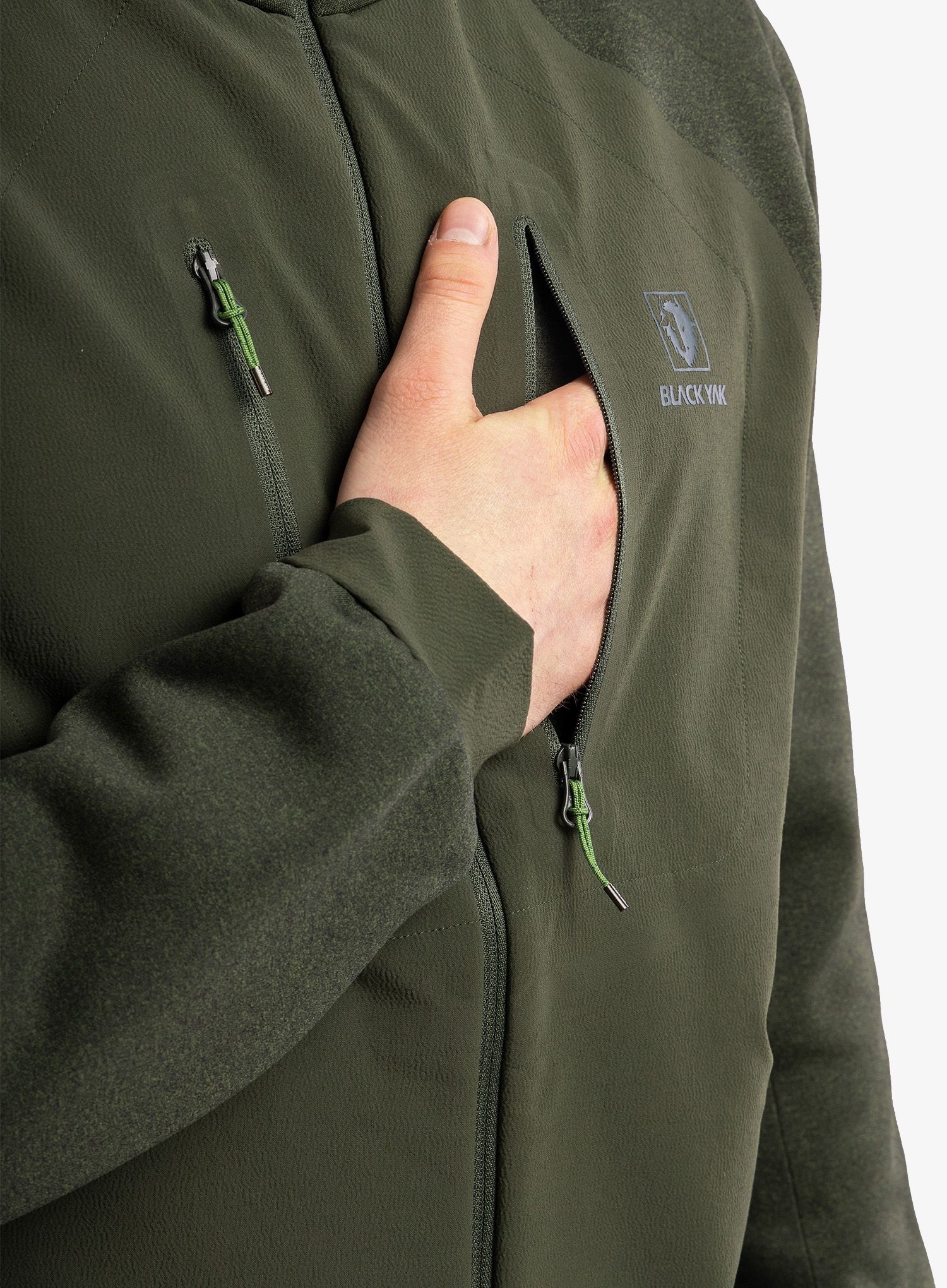 Flis BlackYak Mishima Hoody - rifle green