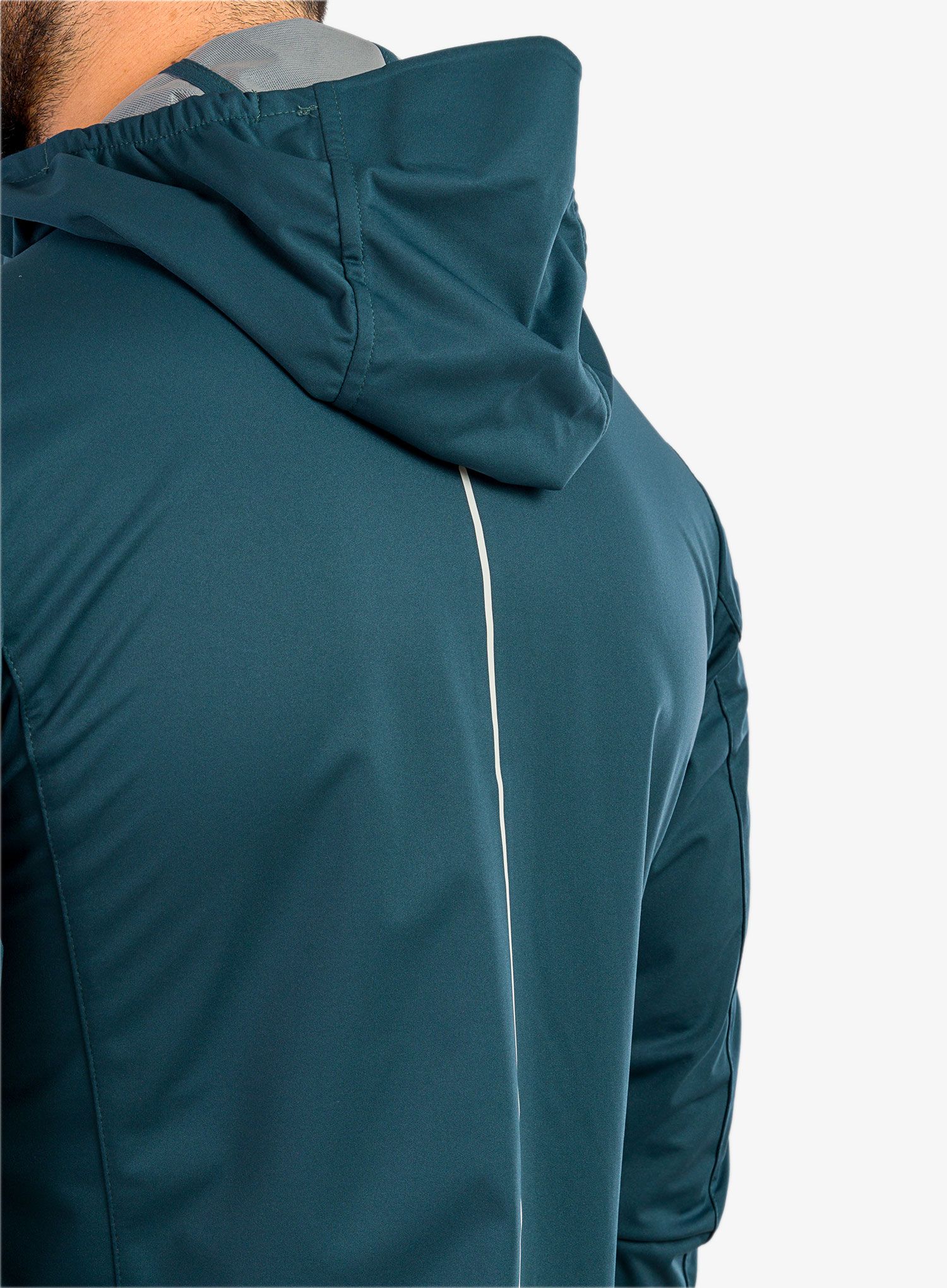Nepremočljiva jakna CMP Wes Jacket Fix Hood - petrol