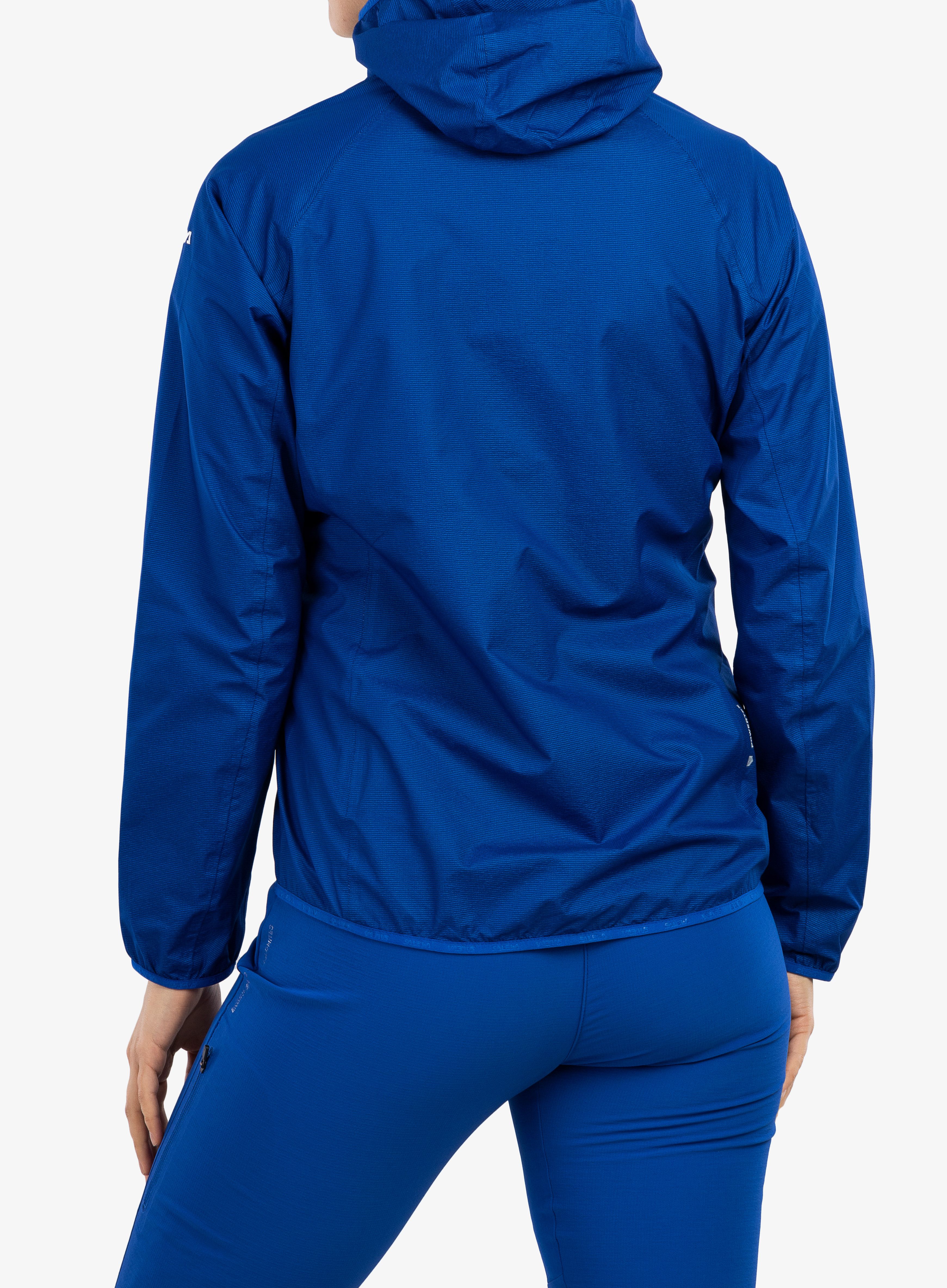 Ženska nepremočljiva jakna Salewa Puez Light PTX Jacket - electric