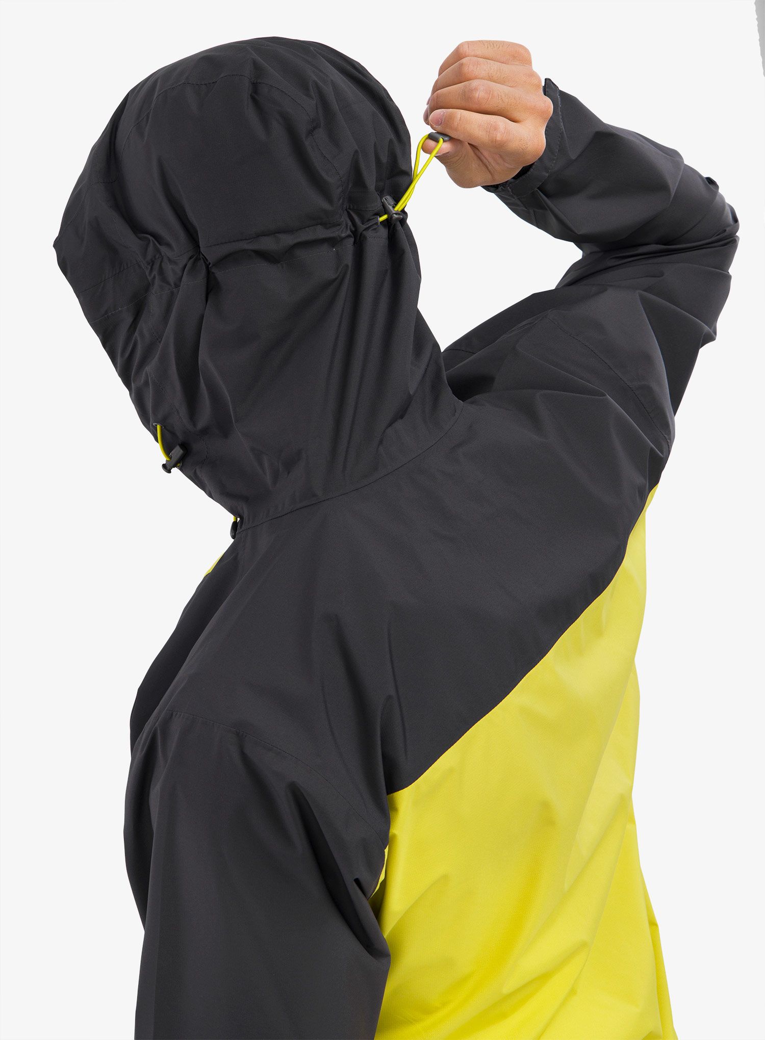 Nepremočljiva jakna Rab Downpour Eco Jacket - graphene/zest