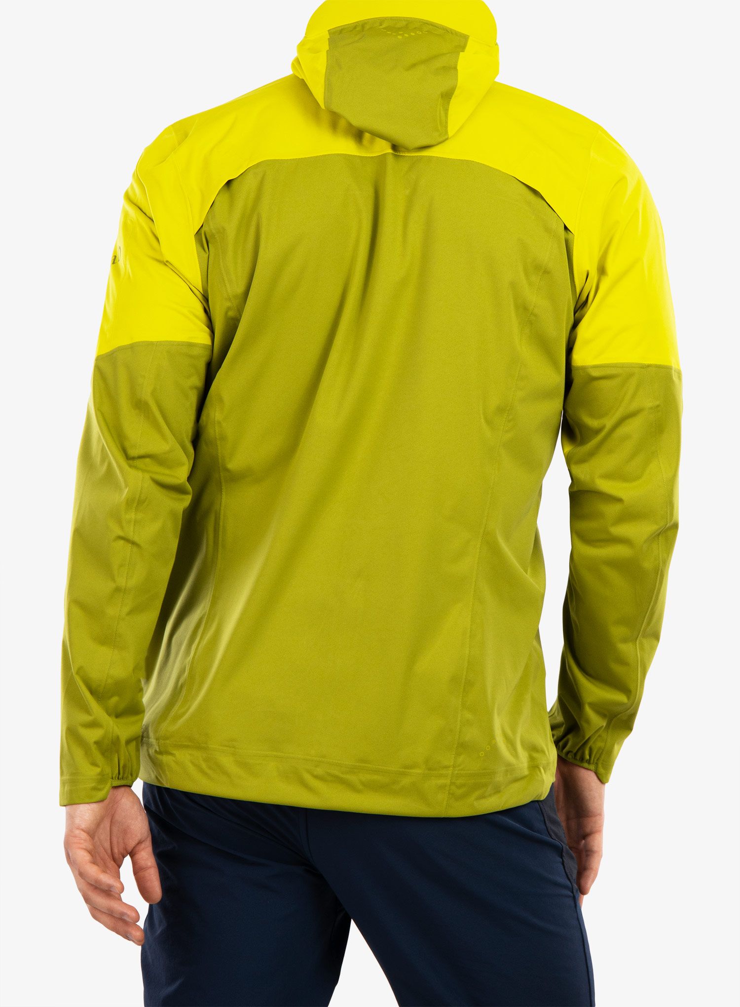 Nepremočljiva jakna Rab Kinetic Ultra Jacket - aspen green/zest