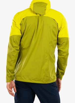 Nepremočljiva jakna Rab Kinetic Ultra Jacket - aspen green/zest