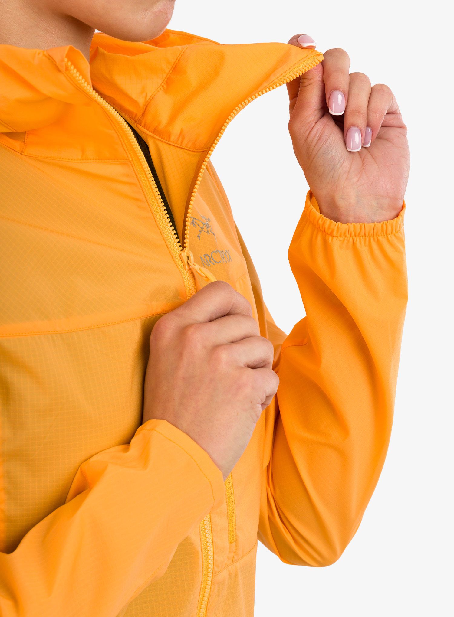 Ženska vetrovka Arcteryx Squamish Hoody - horizon