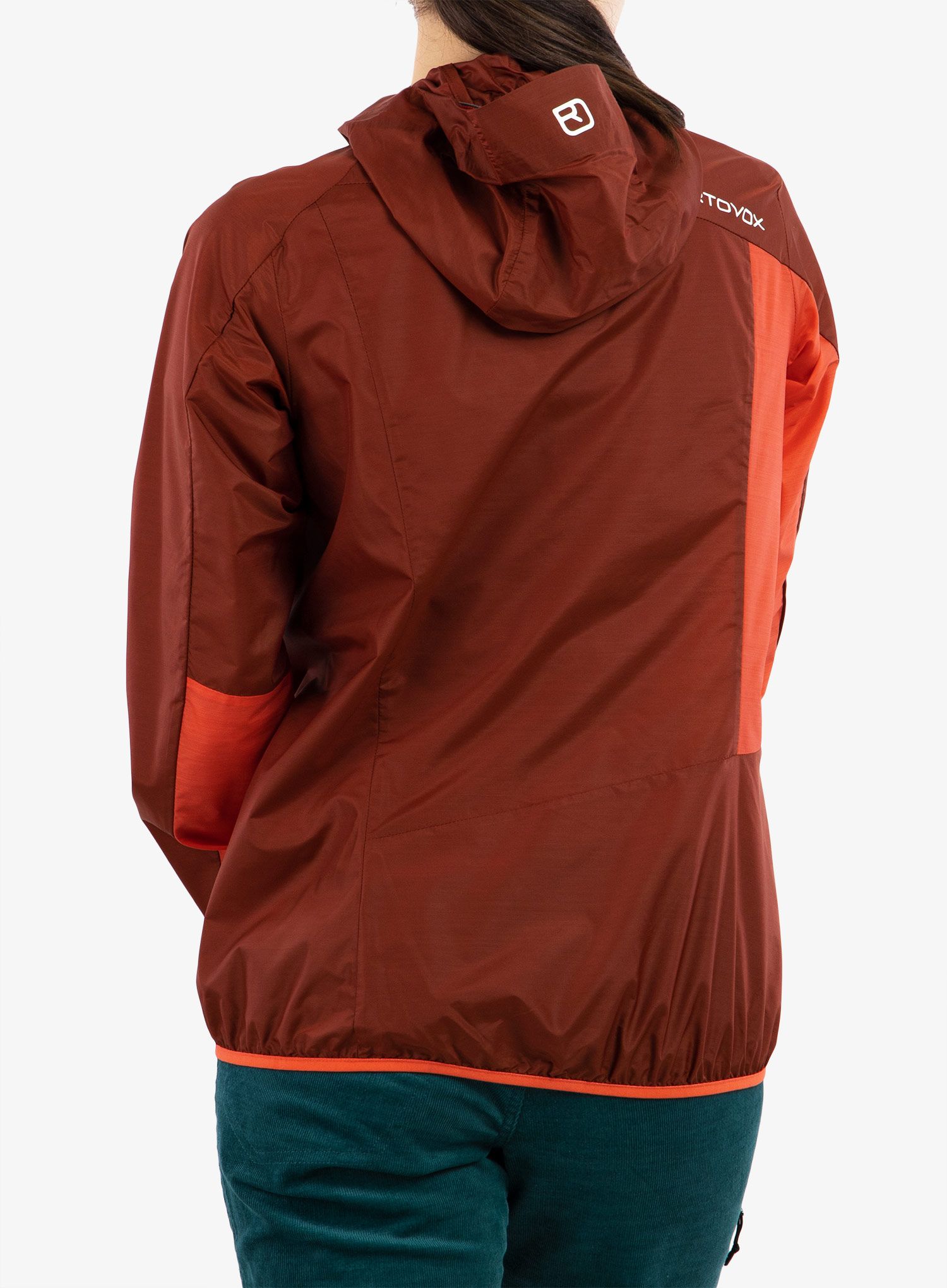 Ženska vetrovka Ortovox Windbreaker Jacket - clay orange