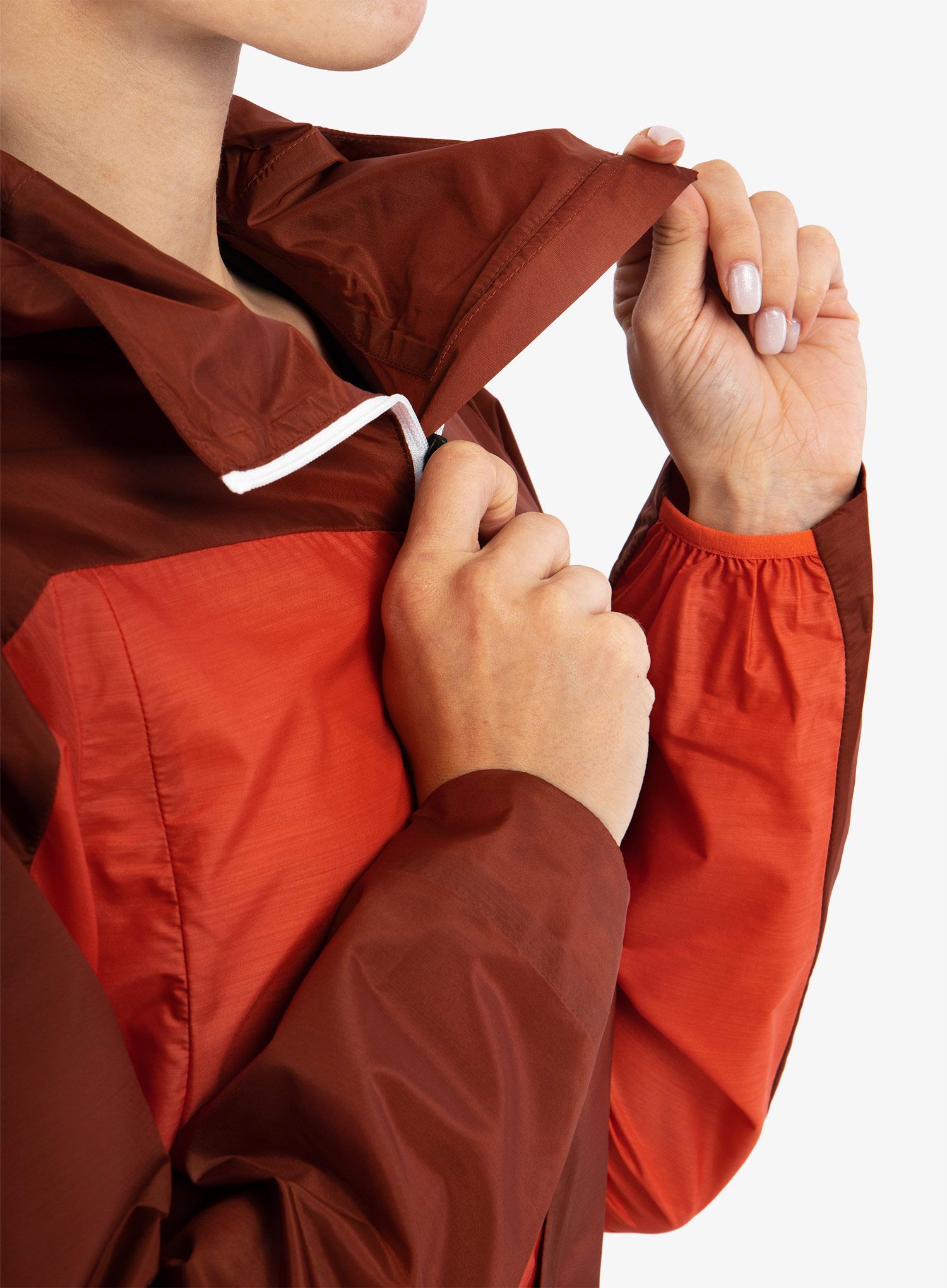 Ženska vetrovka Ortovox Windbreaker Jacket - clay orange