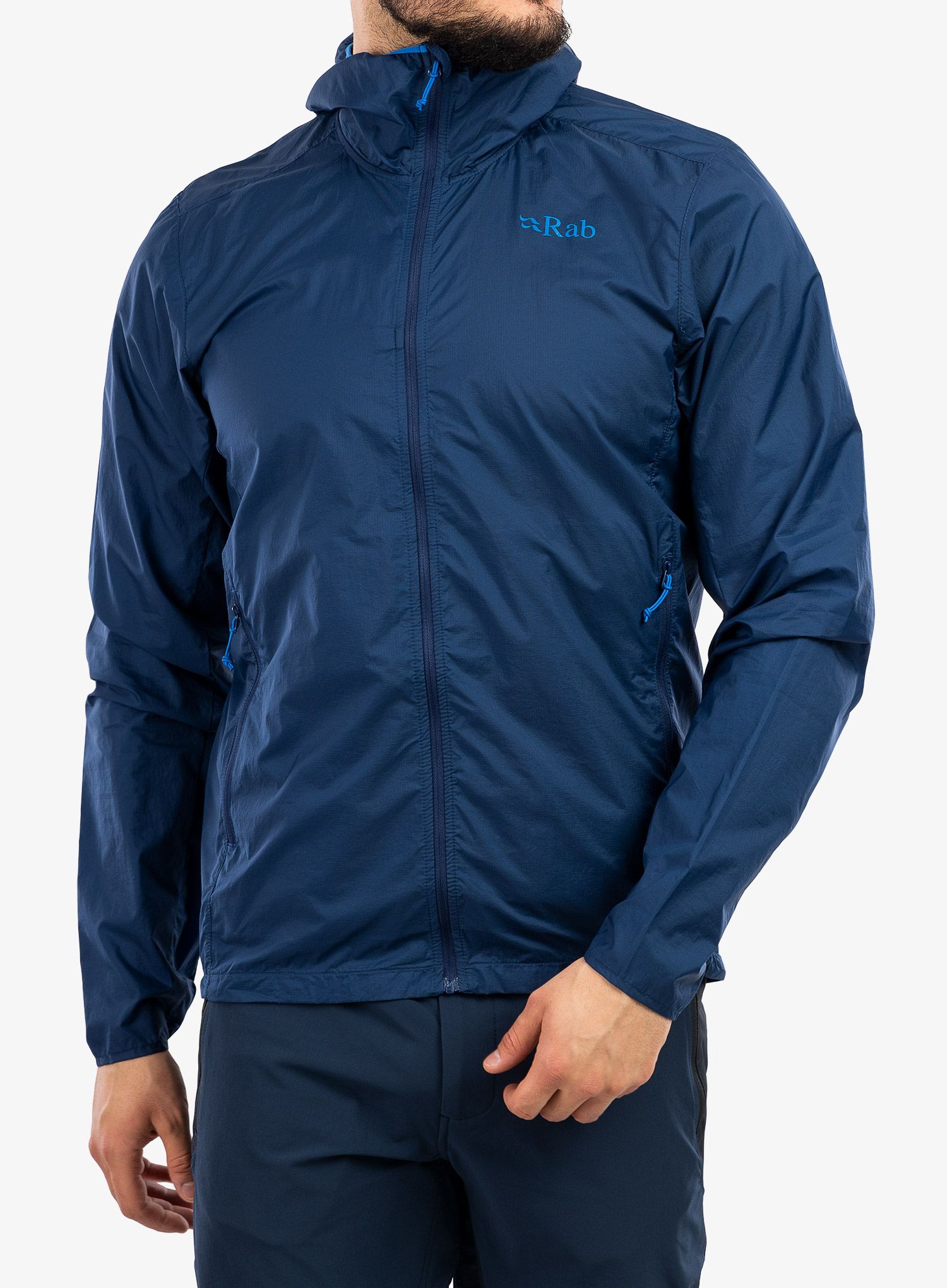 Vetrovka Rab Vital Hoody - nightfall blue