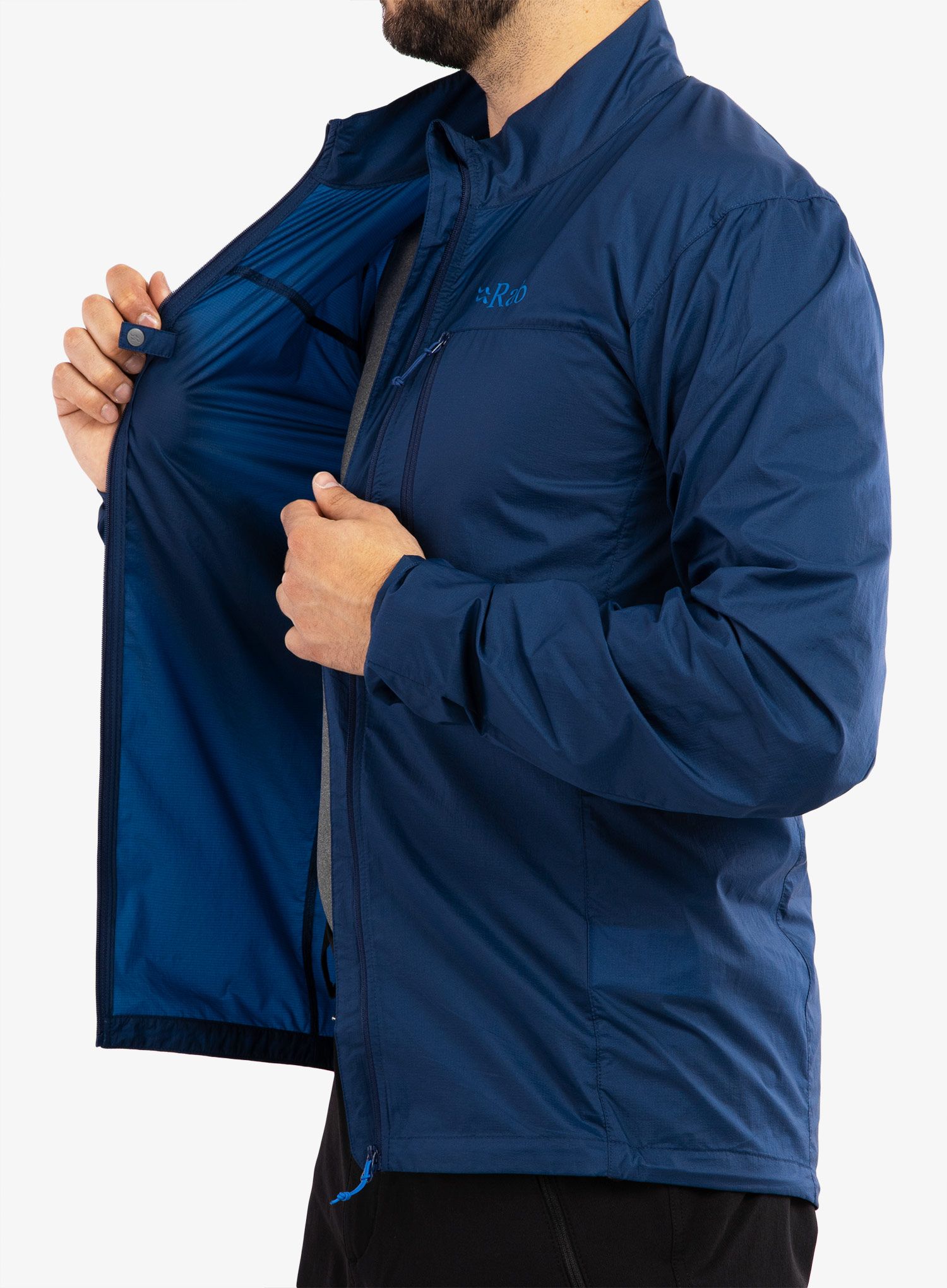 Vetrovka Rab Vital jacket - nightfall blue