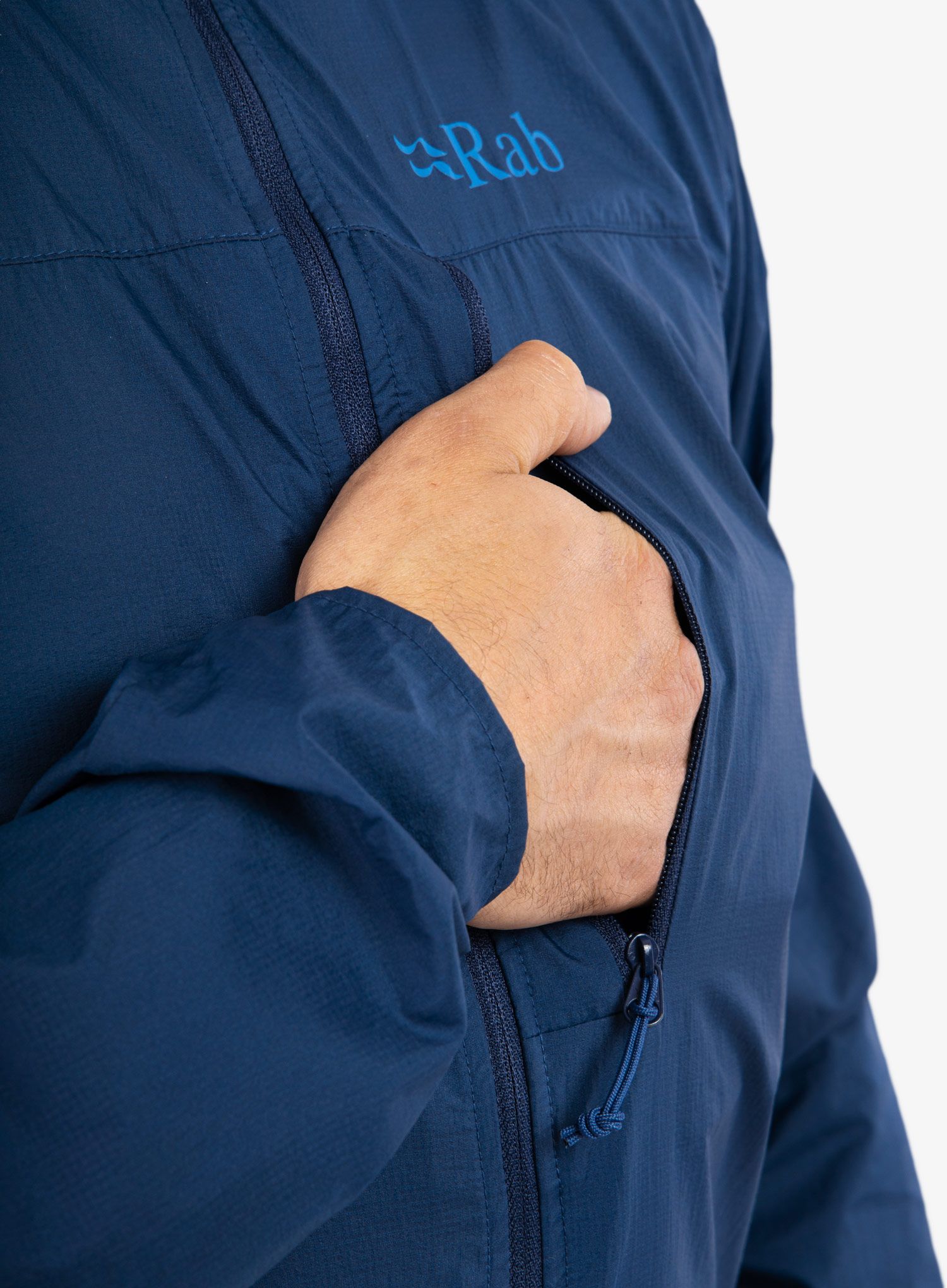Vetrovka Rab Vital jacket - nightfall blue