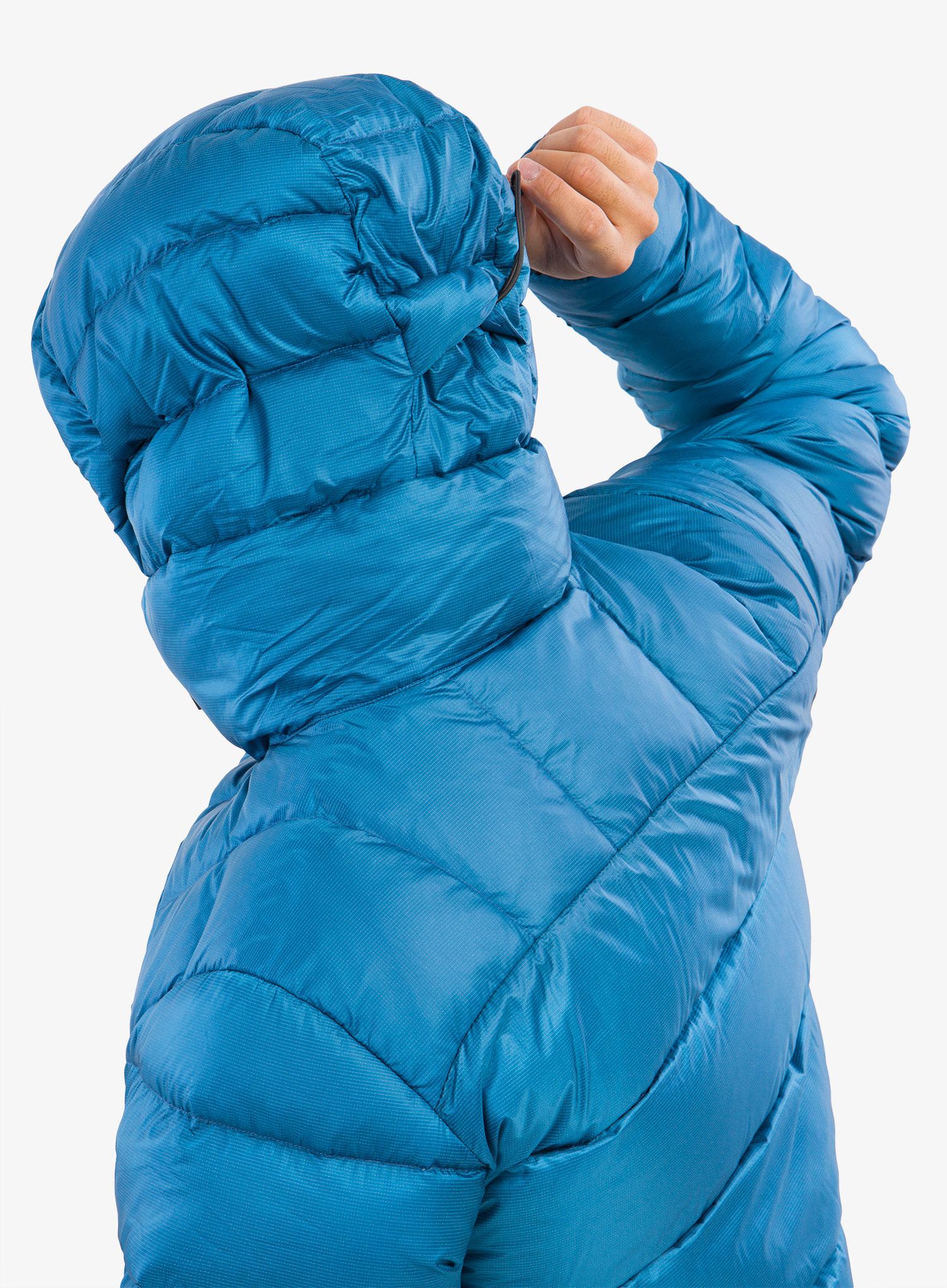 Puhovka Black Diamond Vision Down Parka - kingfisher