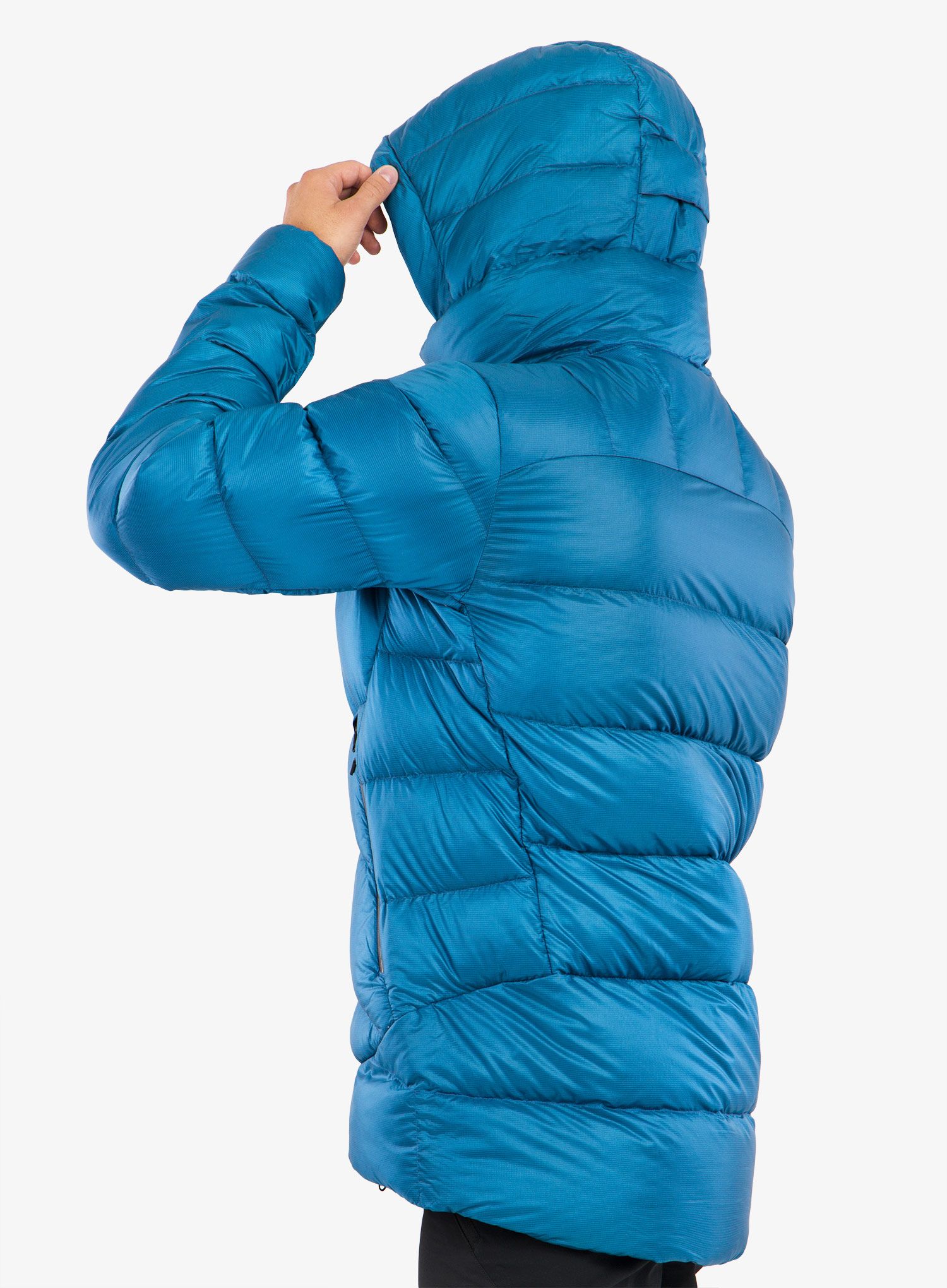 Puhovka Black Diamond Vision Down Parka - kingfisher