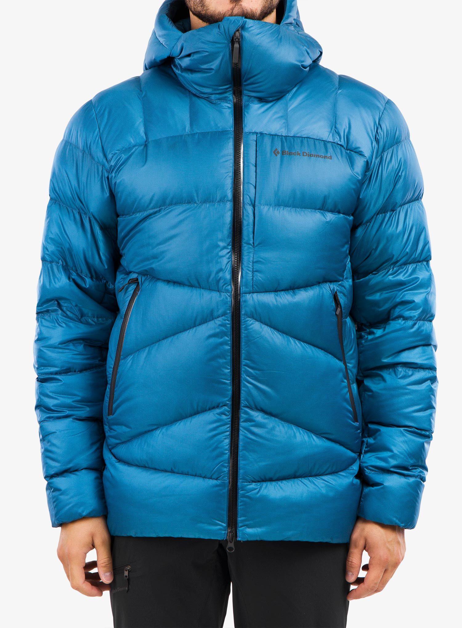 Puhovka Black Diamond Vision Down Parka - kingfisher