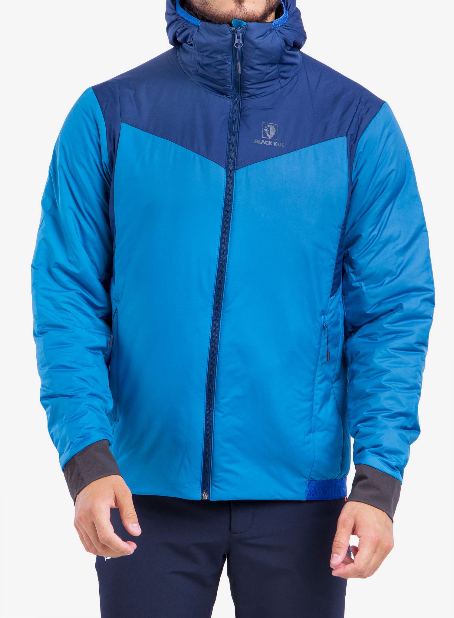 Sintetična jakna BlackYak Calvana Hoody - snorkel blue