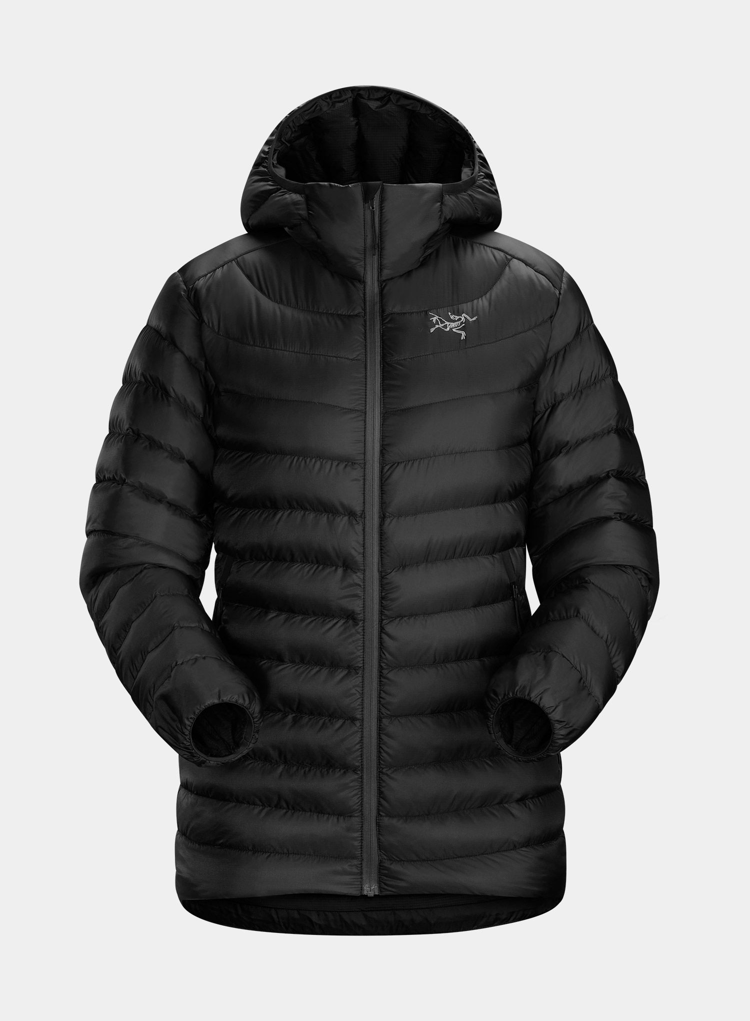 Ženska puhovka Arcteryx Cerium LT Hoody - black/black