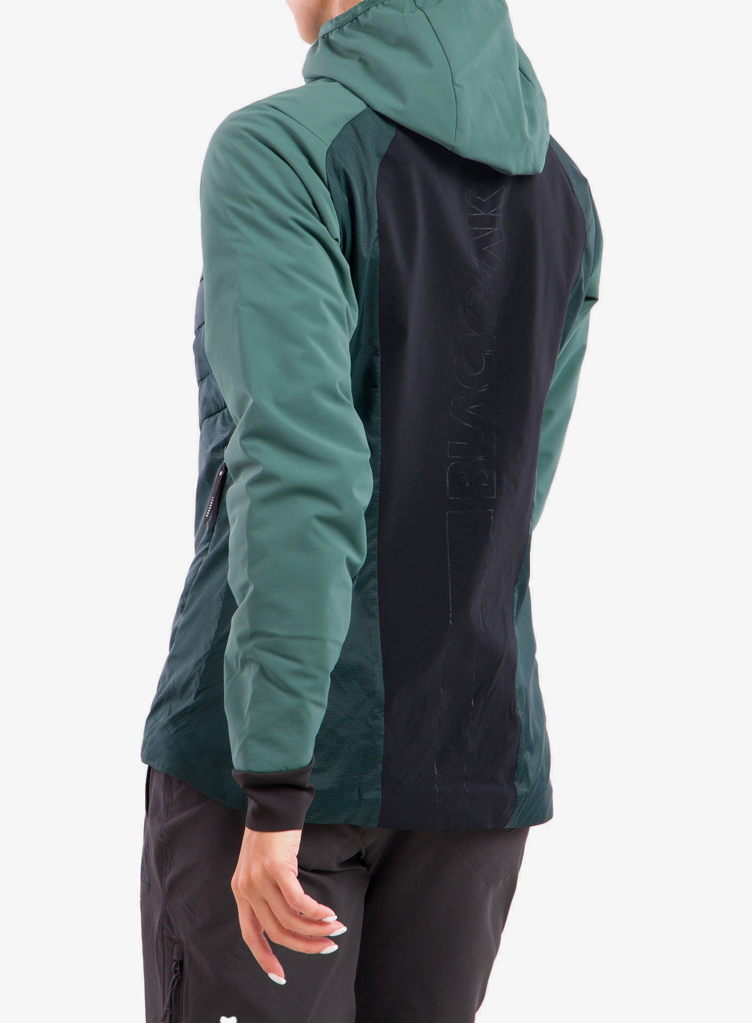 Ženska puhovka BlackYak Ata Jacket - sea moss