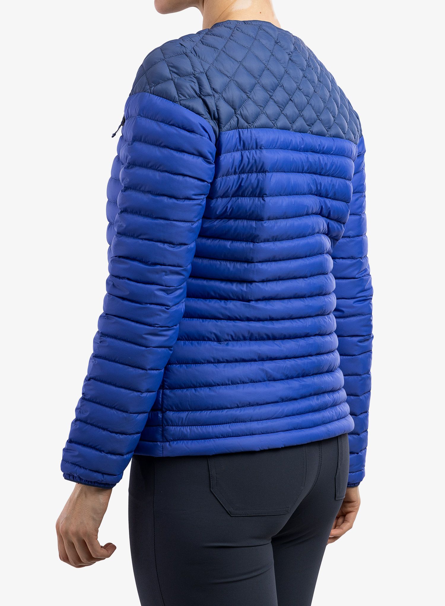 Ženska puhovka Patagonia AlpLight Down Pullover - float blue