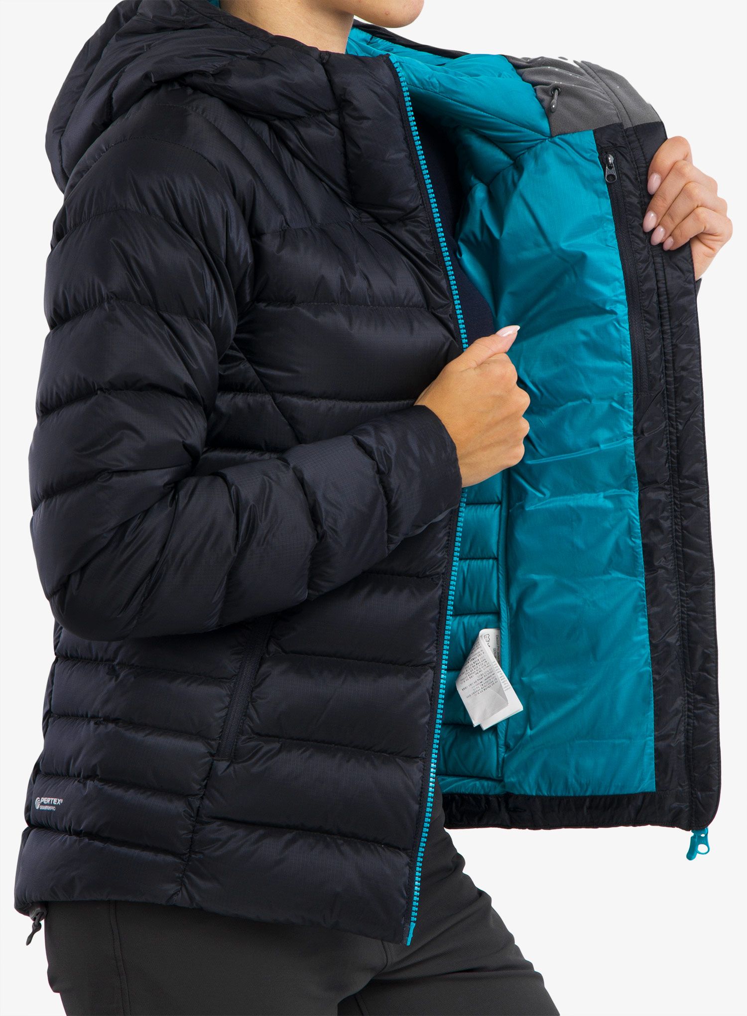 Ženska puhovka Rab Electron Pro Jacket - beluga