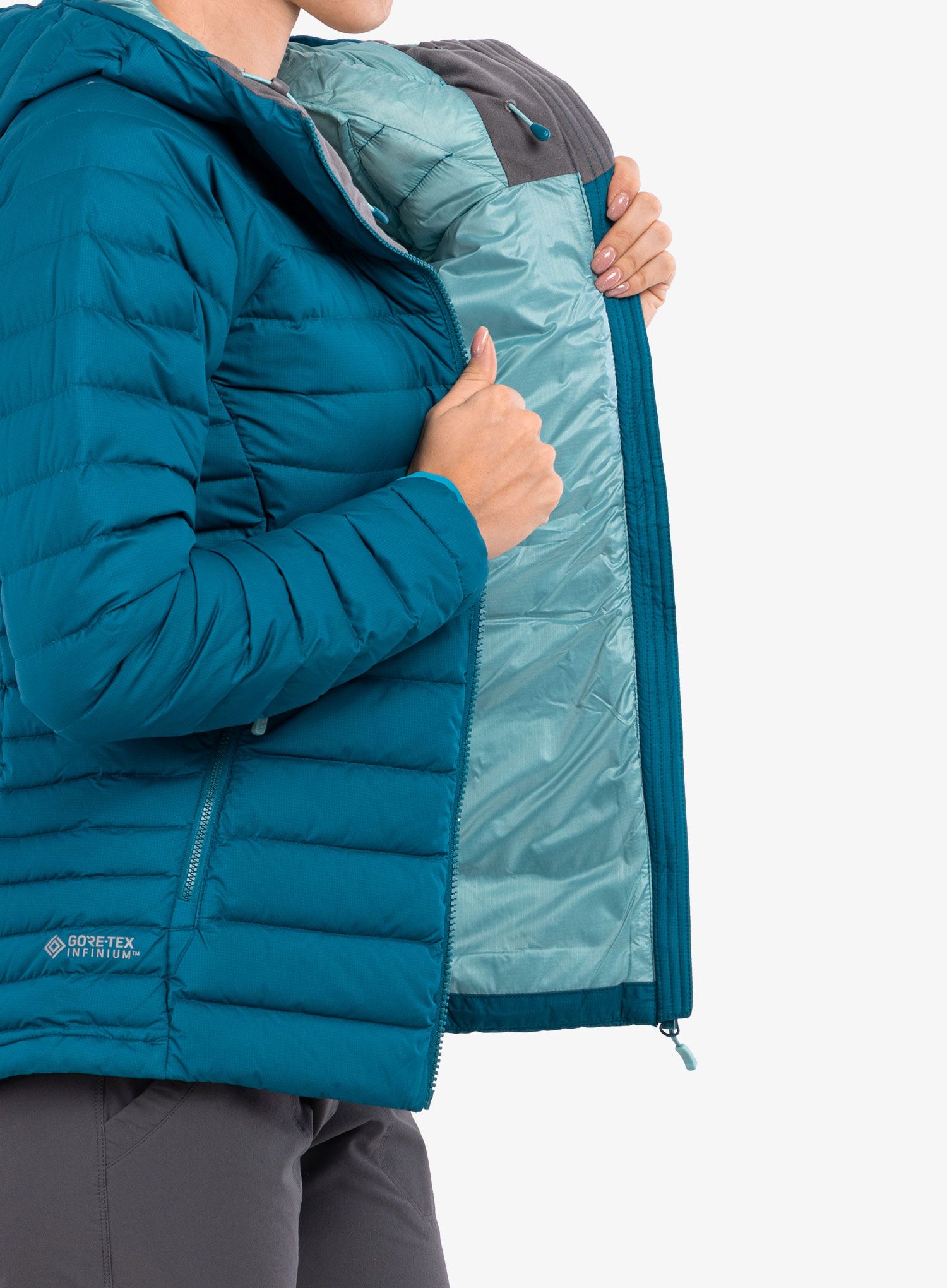 Ženska puhovka Rab Infinity Microlight Jacket - ultramarine