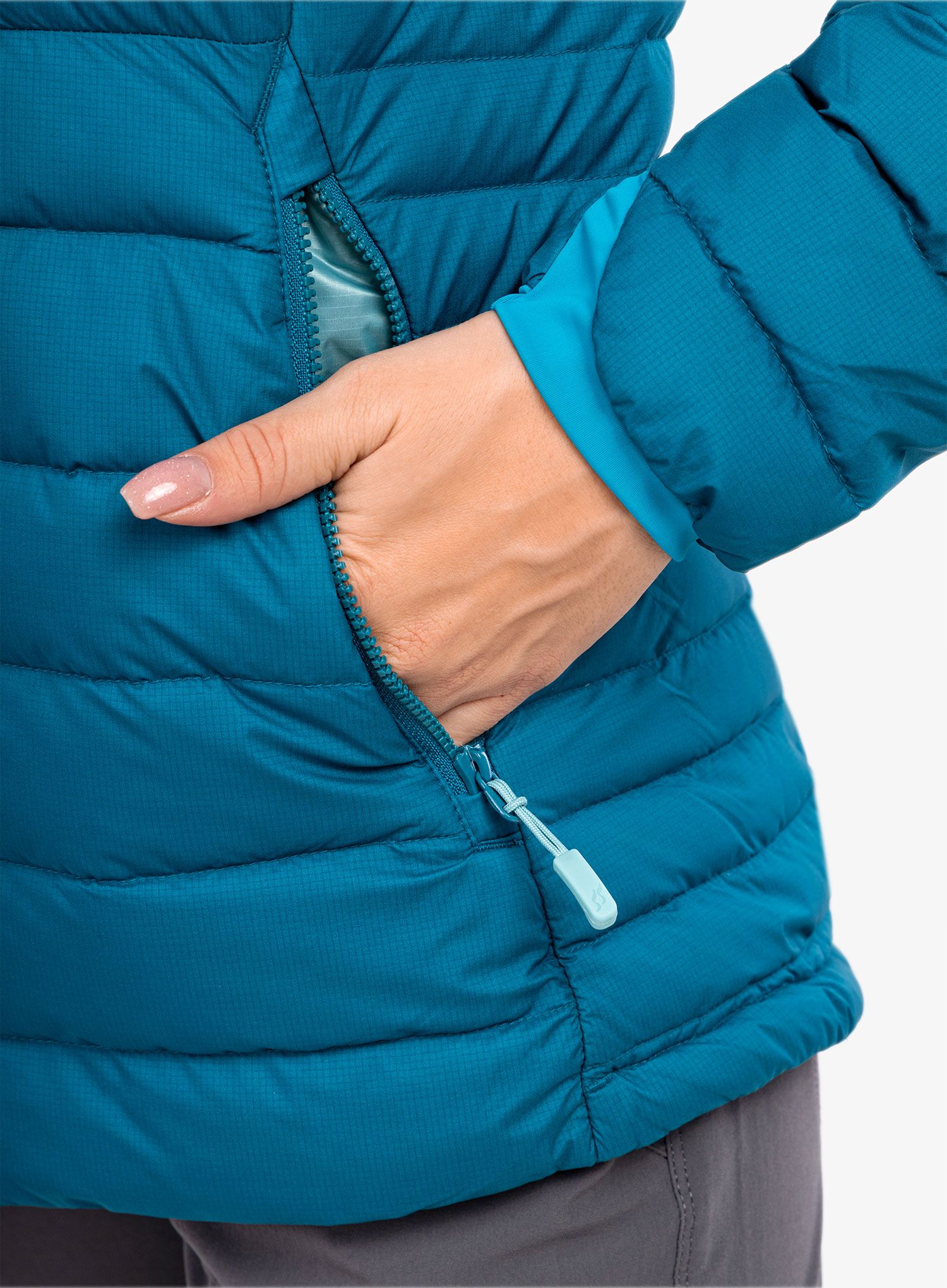 Ženska puhovka Rab Infinity Microlight Jacket - ultramarine