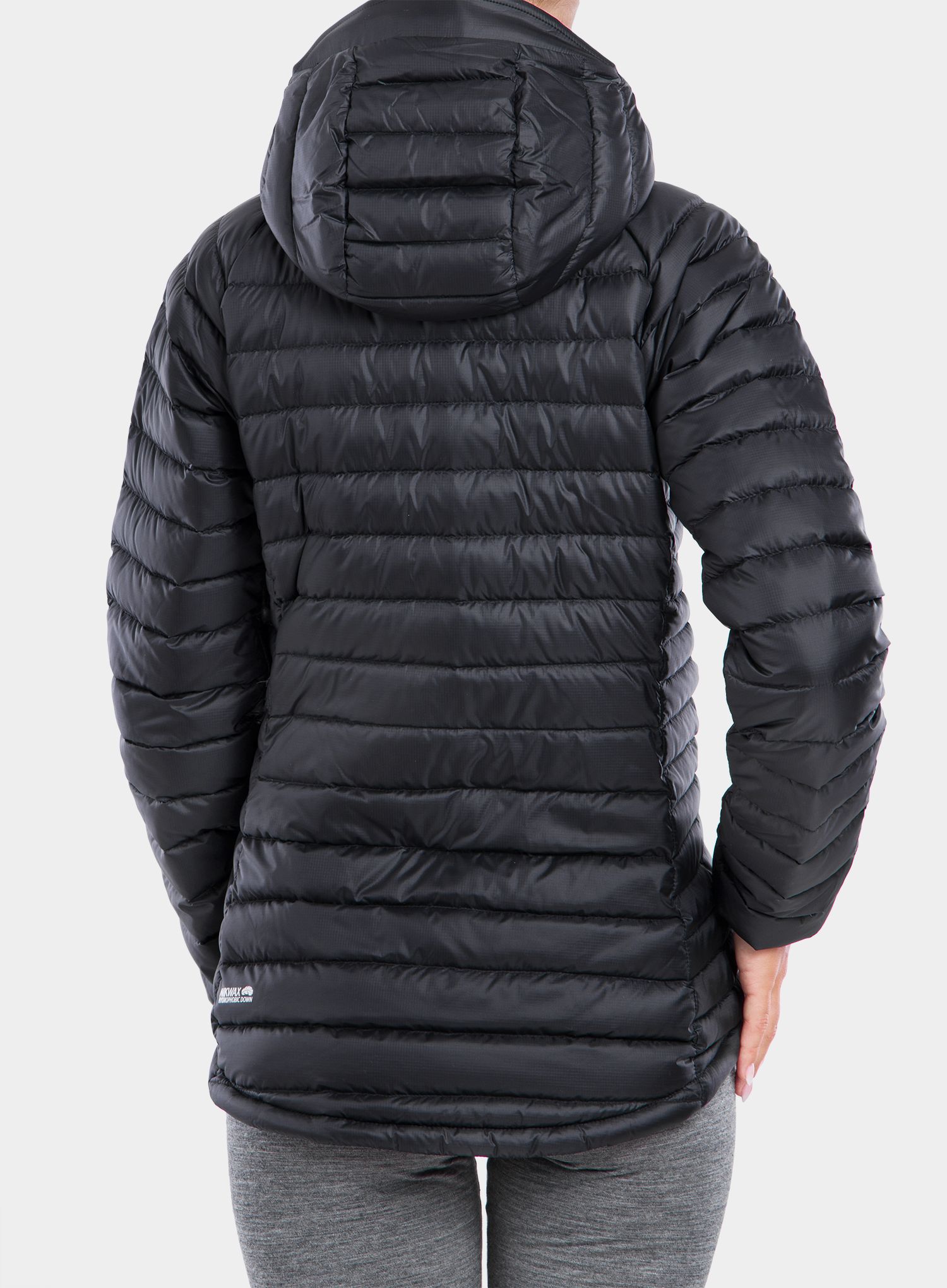 Ženska puhovka Rab Microlight Alpine Jacket - black