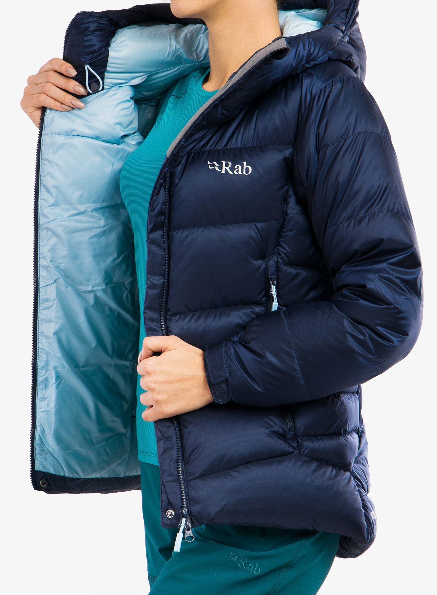 Ženska puhovka Rab Positron Pro Jacket - deep ink