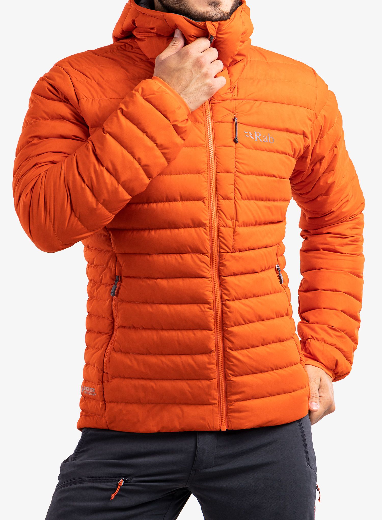 Puhovka Rab Infinity Microlight Jacket - firecracker