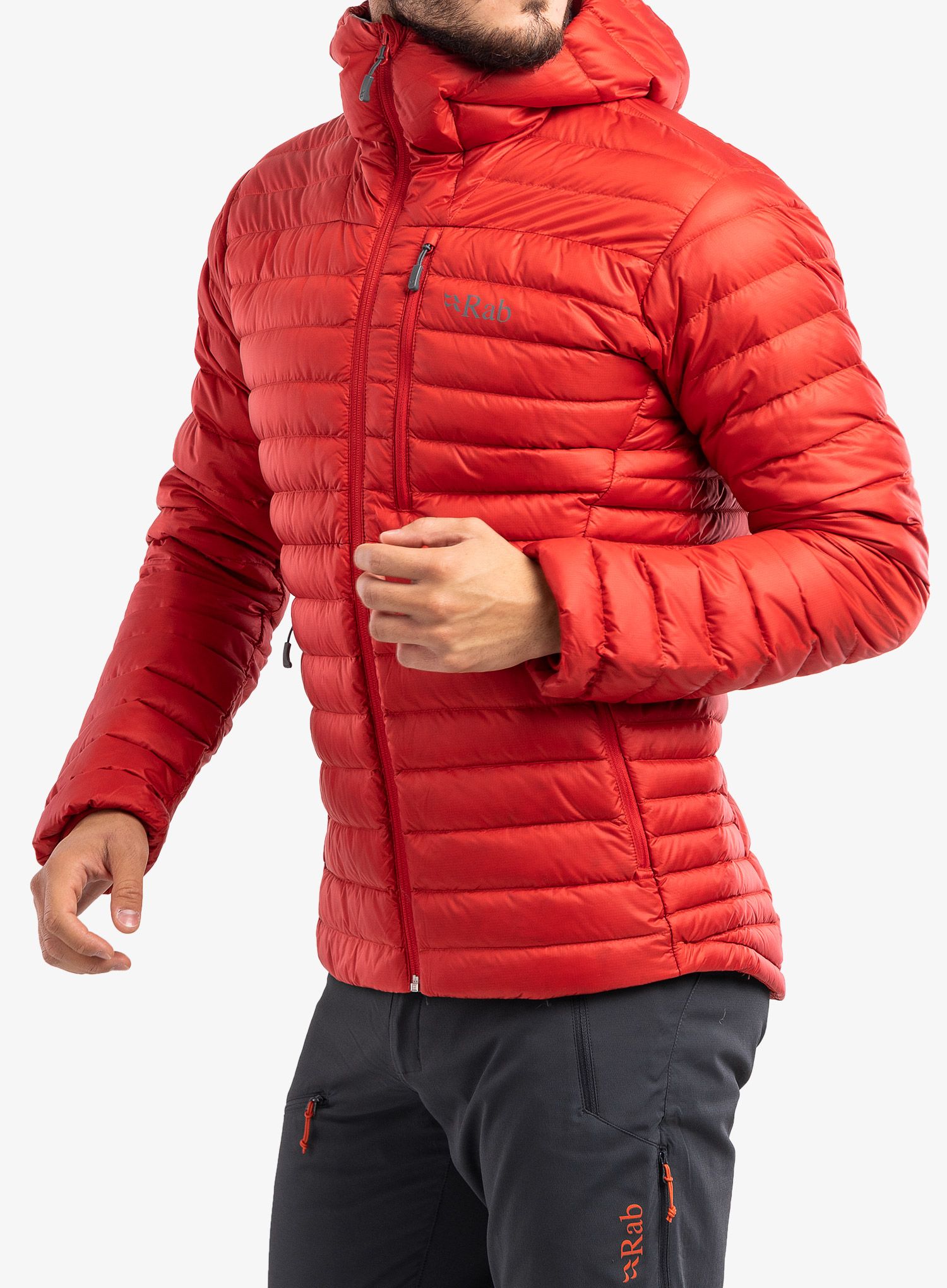 Puhovka Rab Microlight Alpine Jacket - ascent red