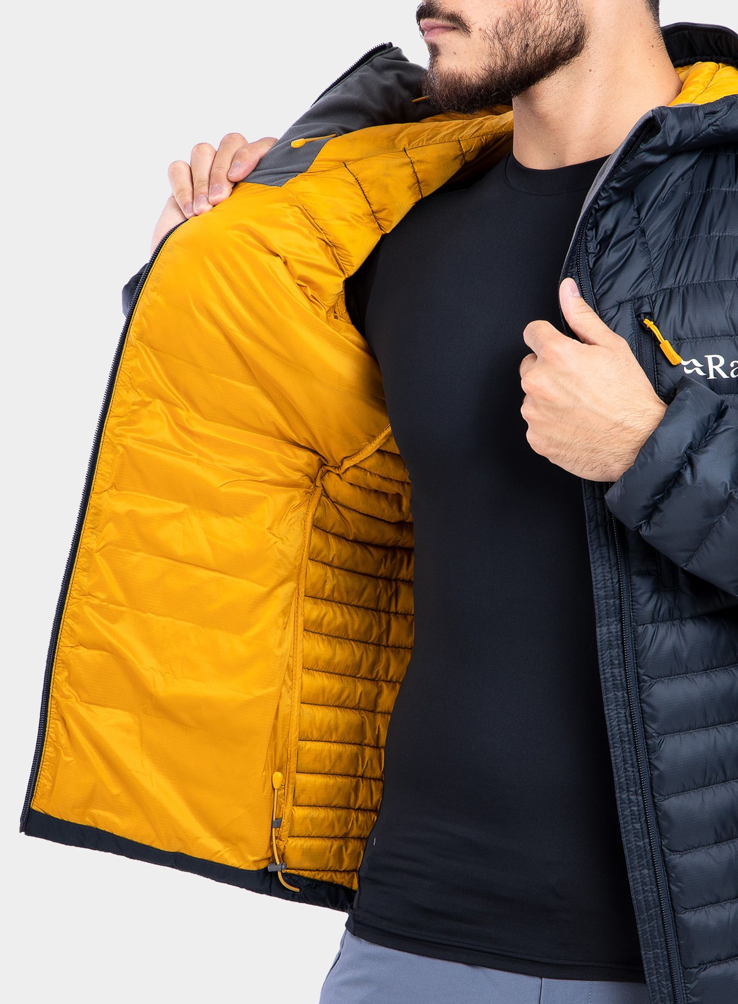 Puhovka Rab Microlight Alpine Jacket - beluga