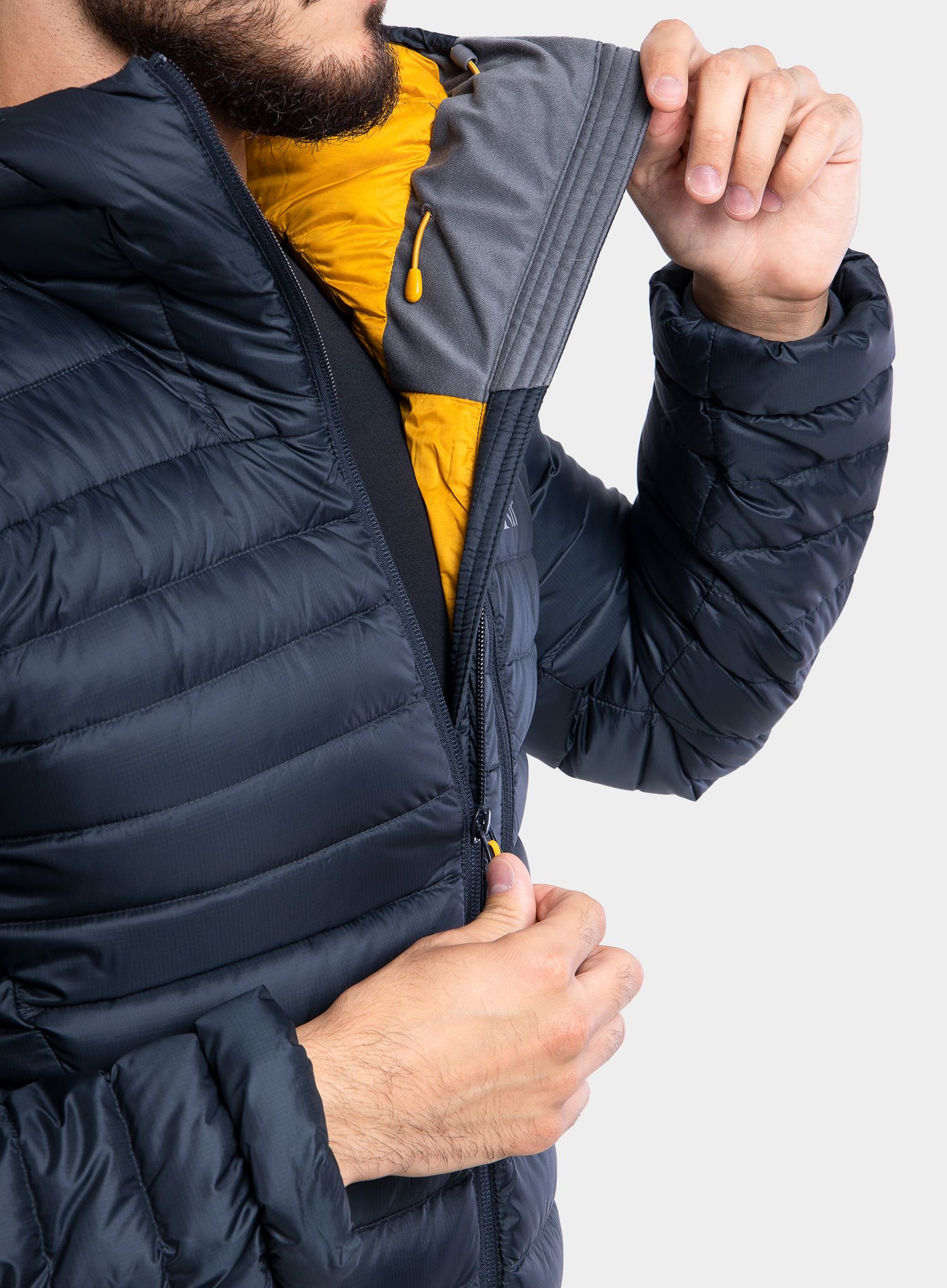 Puhovka Rab Microlight Alpine Jacket - beluga
