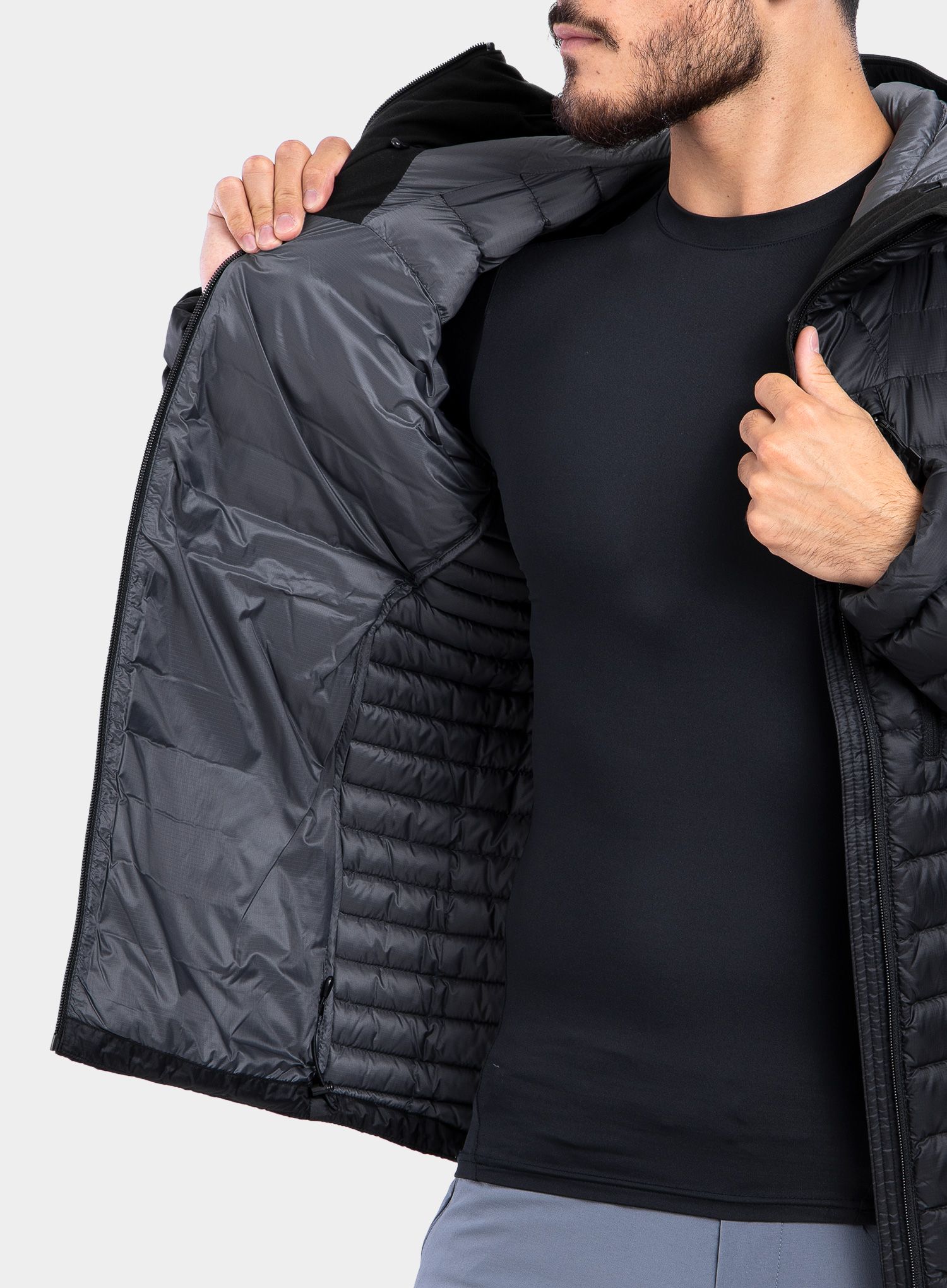 Puhovka Rab Microlight Alpine Jacket - black