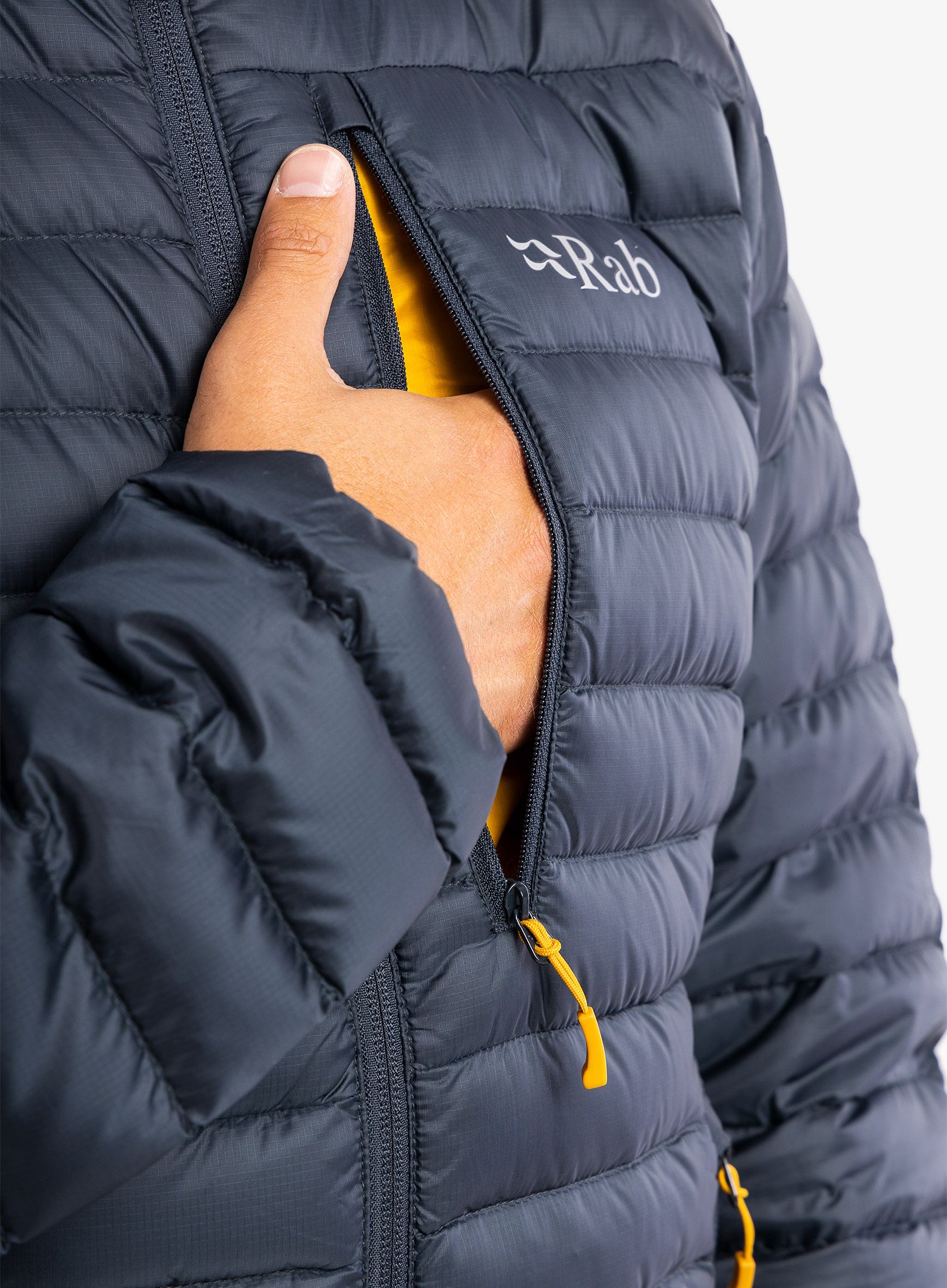 Puhovka Rab Microlight Jacket - beluga