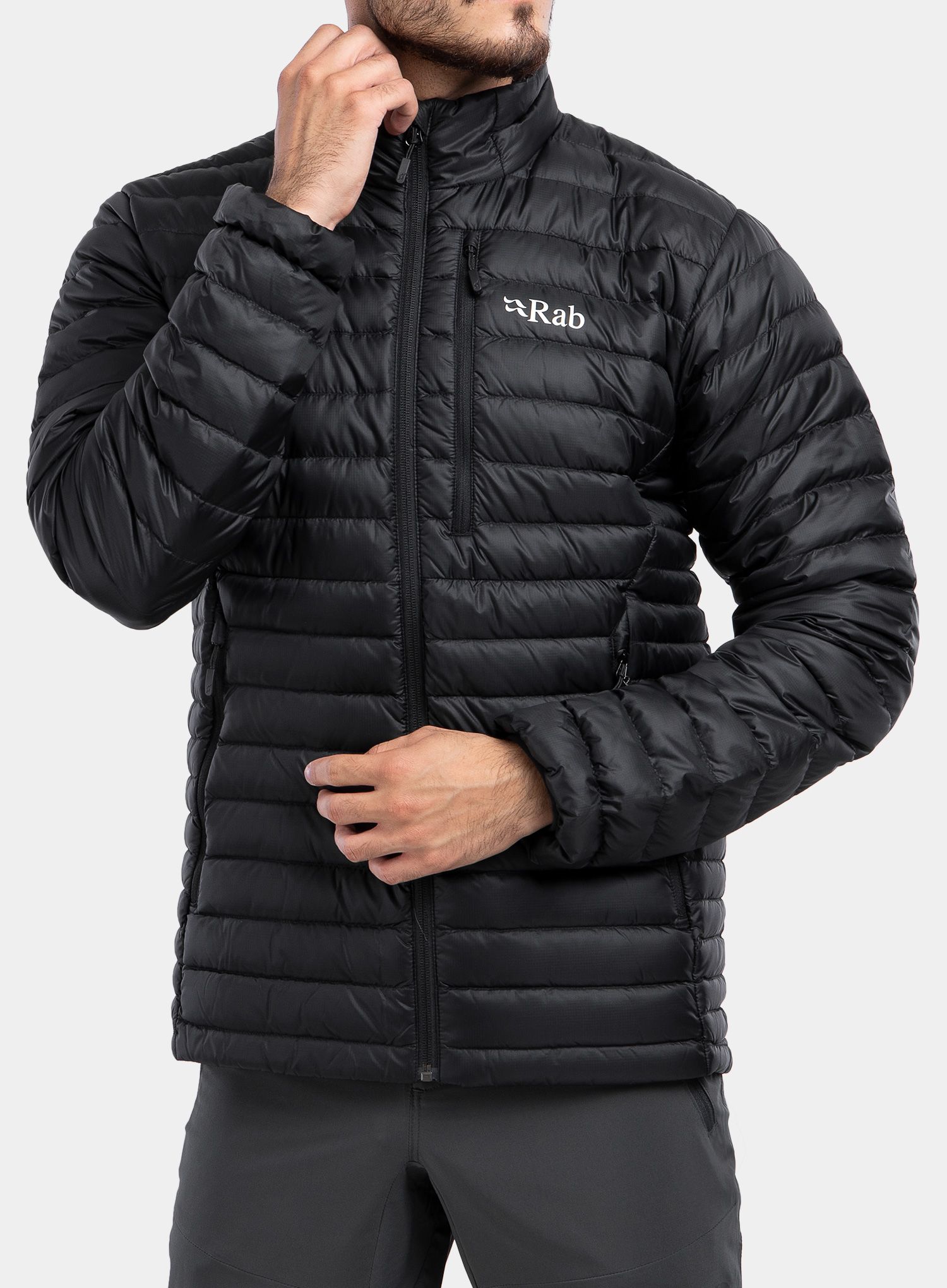 Puhovka Rab Microlight Jacket - black