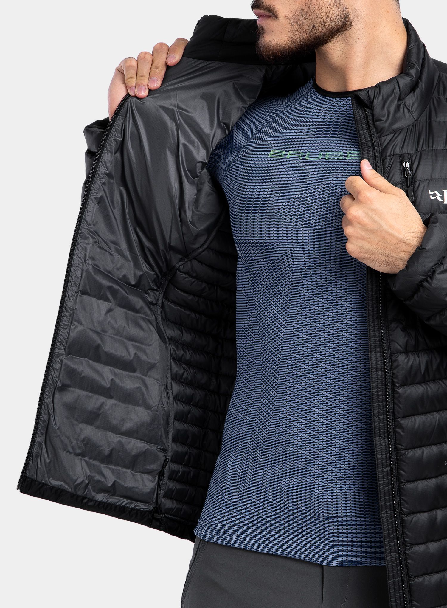 Puhovka Rab Microlight Jacket - black