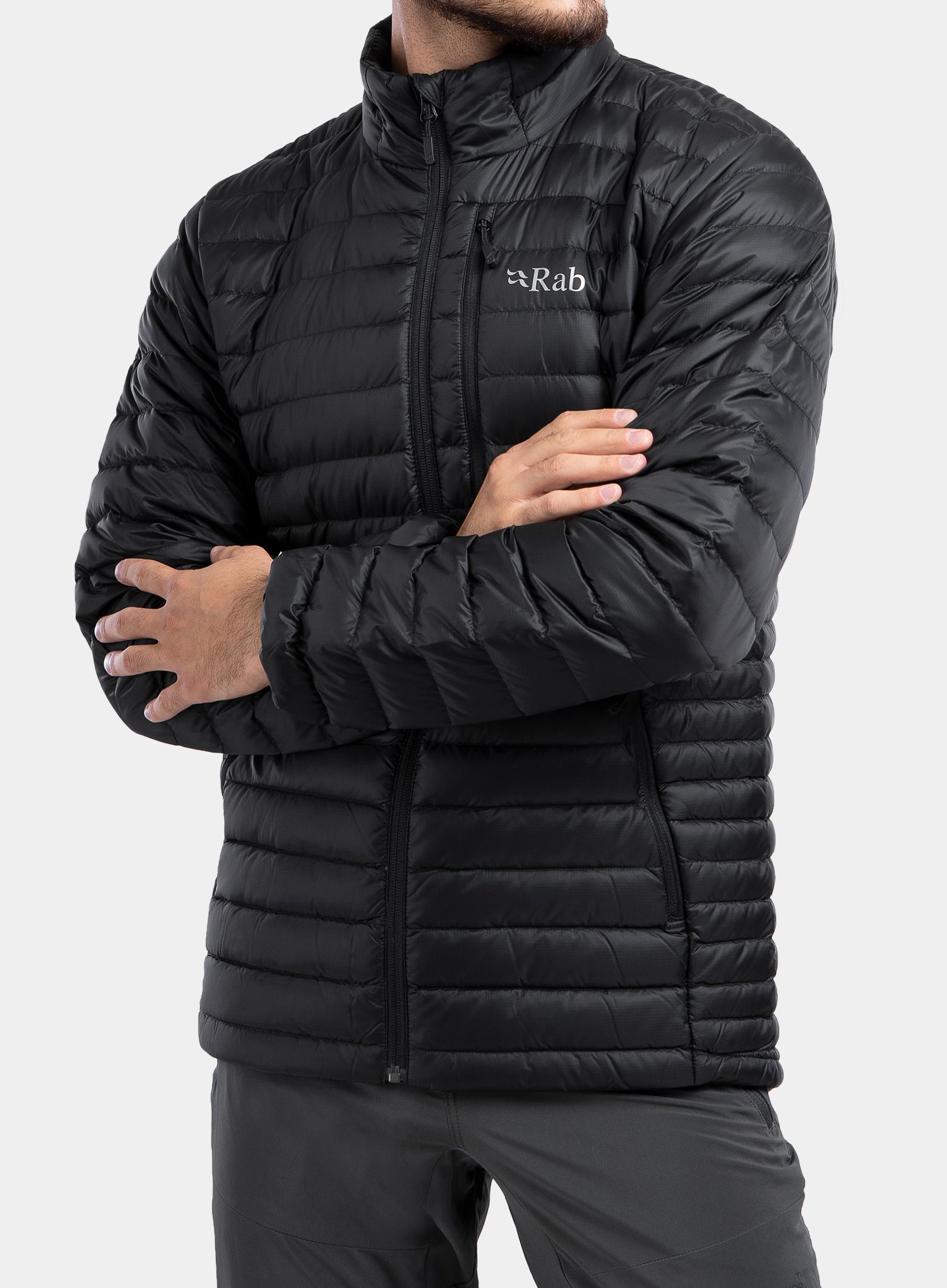 Puhovka Rab Microlight Jacket - black