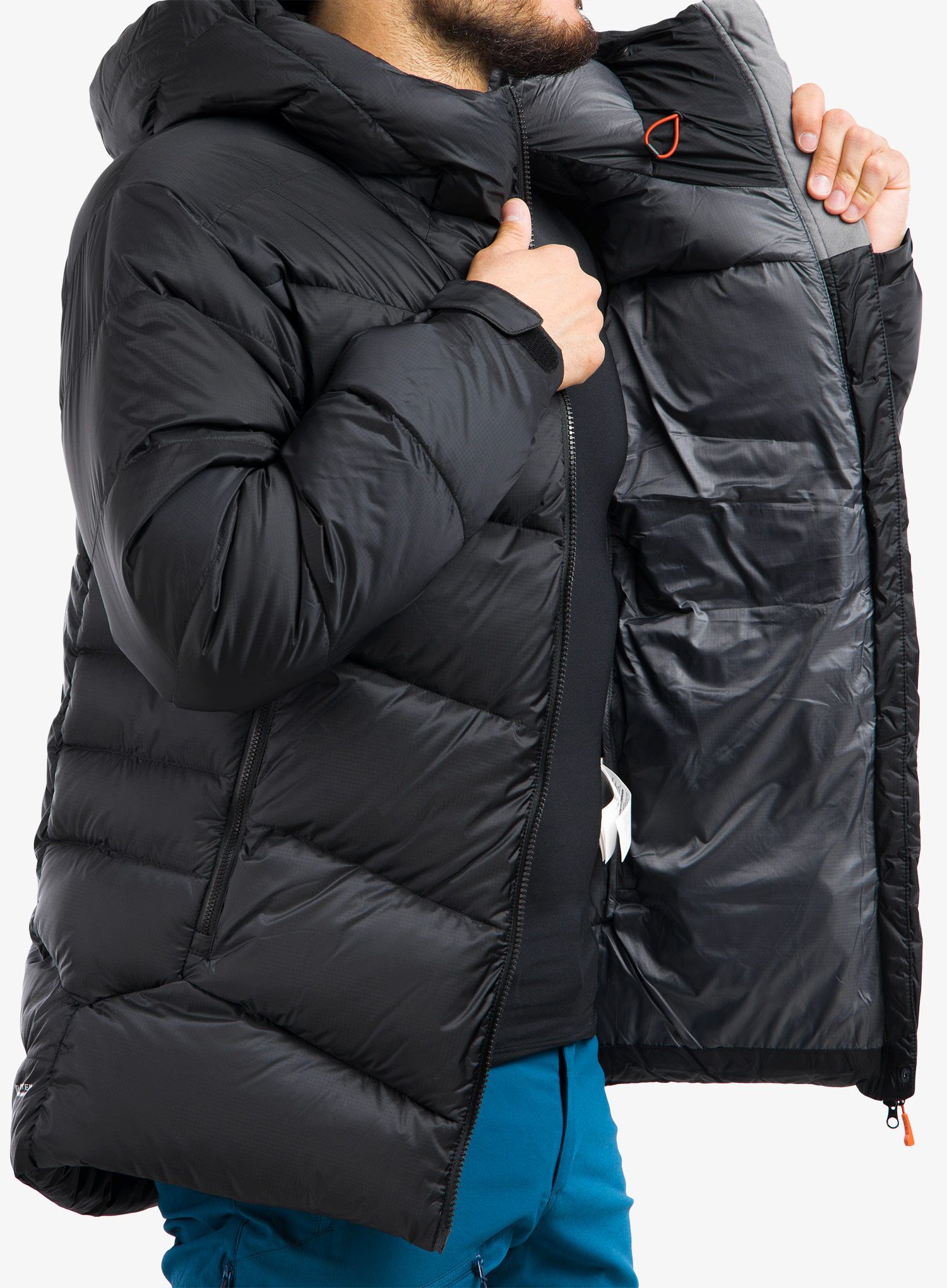 Puhovka Rab Positron Pro Jacket - black
