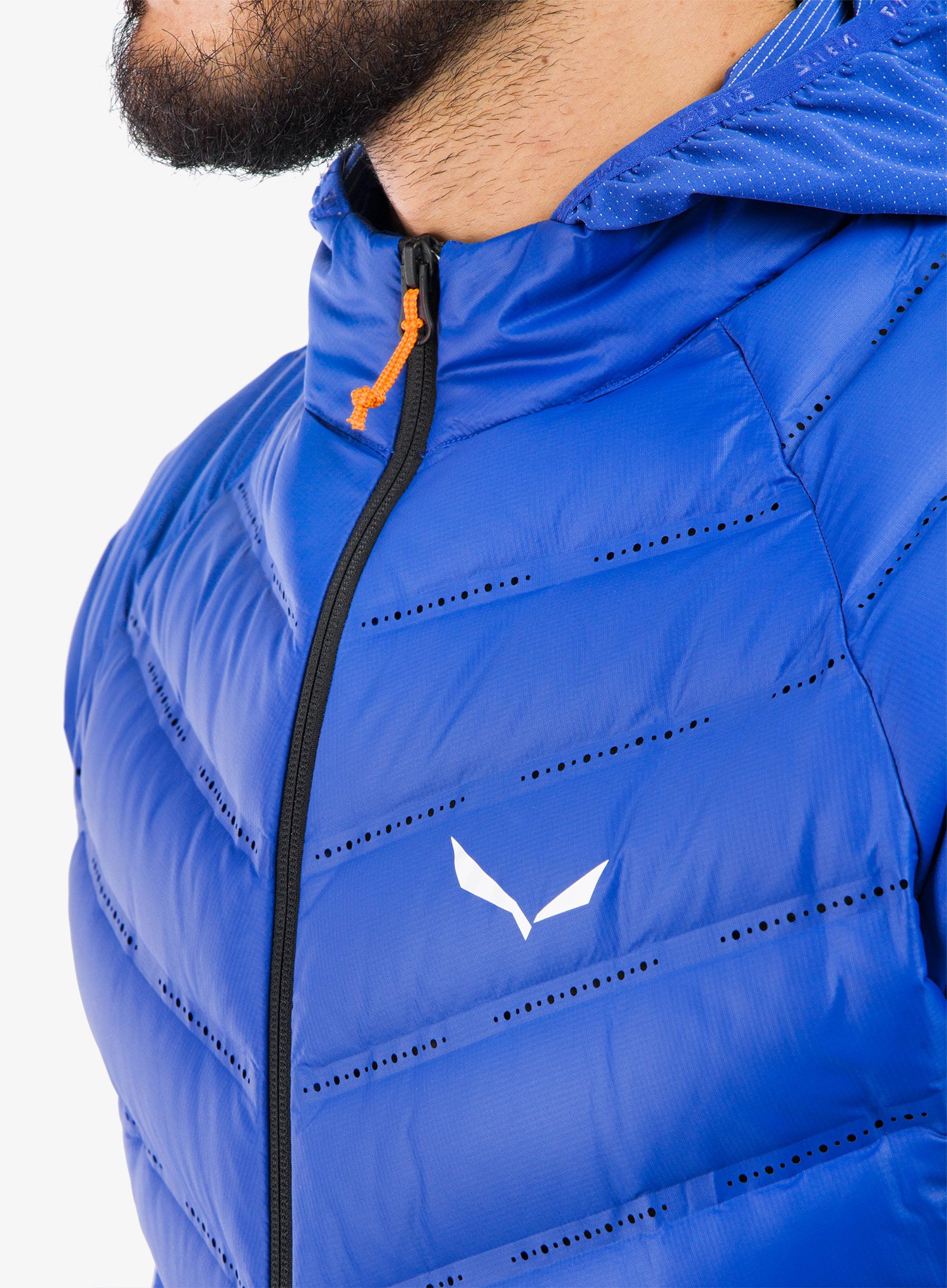 Puhovka Salewa Agner Hybrid RDS DWN Jacket - electric