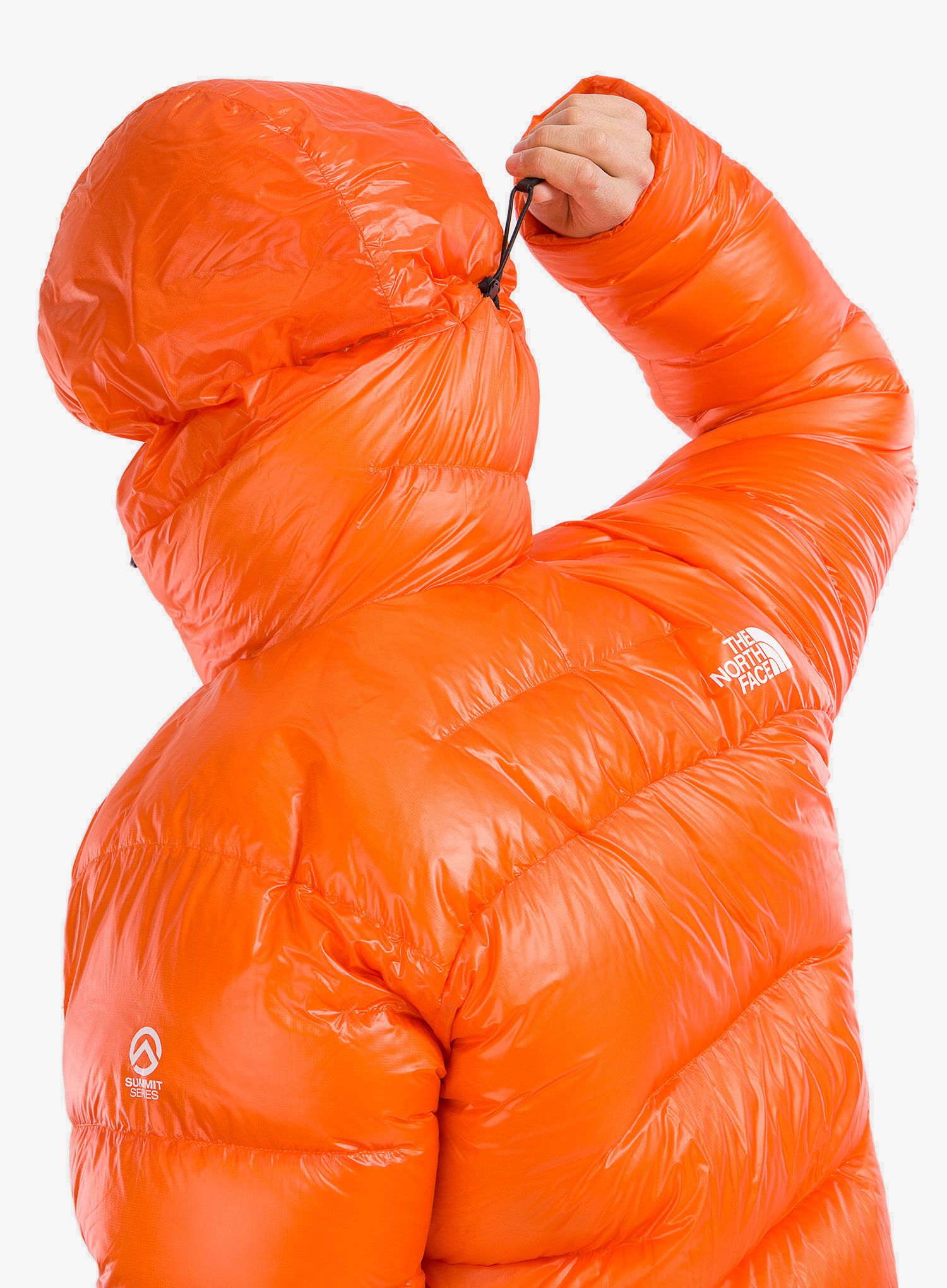 Puhovka The North Face Summit L6 Cloud Down Parka - red orange