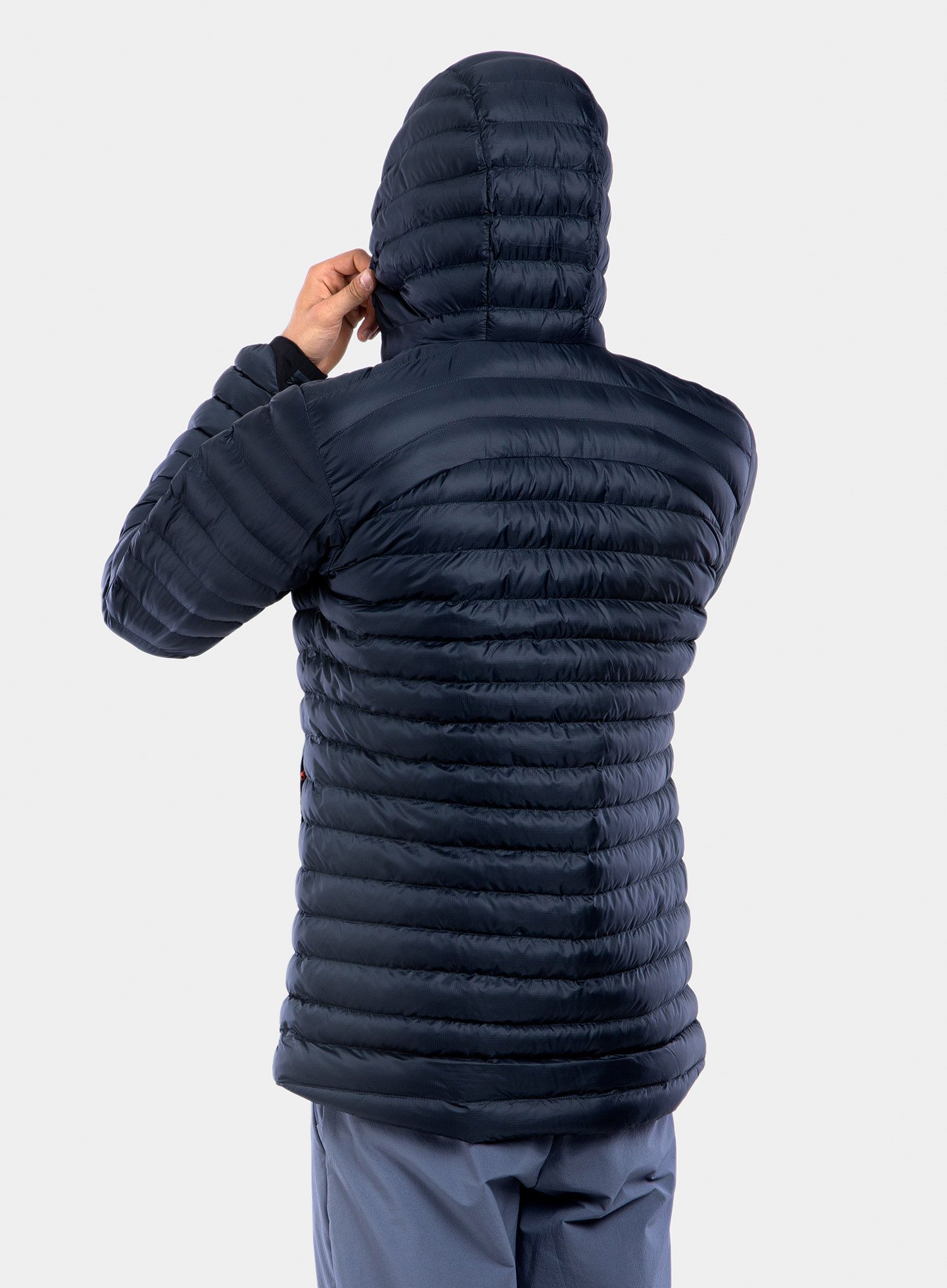 Moška jakna Rab Cirrus Alpine Jacket - beluga