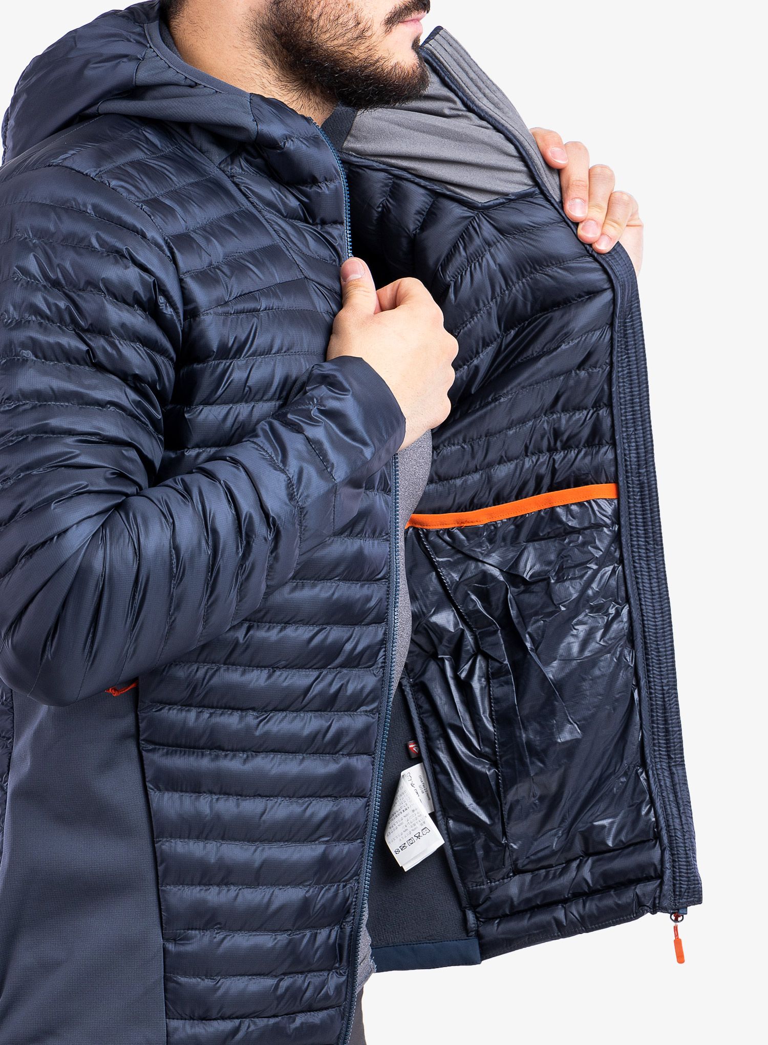 Moška jakna Rab Cirrus Flex 2.0 Hoody - steel