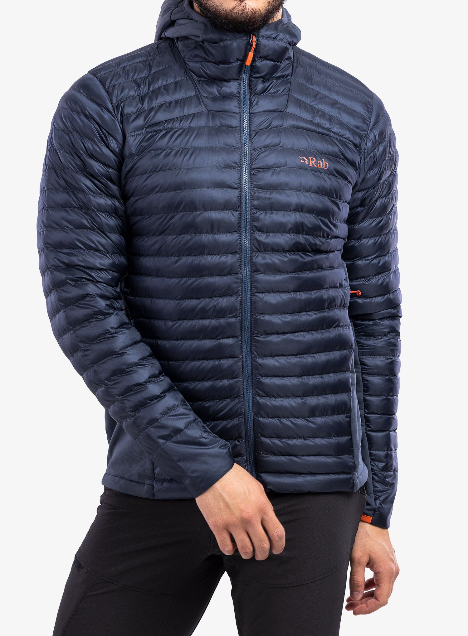 Moška jakna Rab Cirrus Flex 2.0 Hoody - steel
