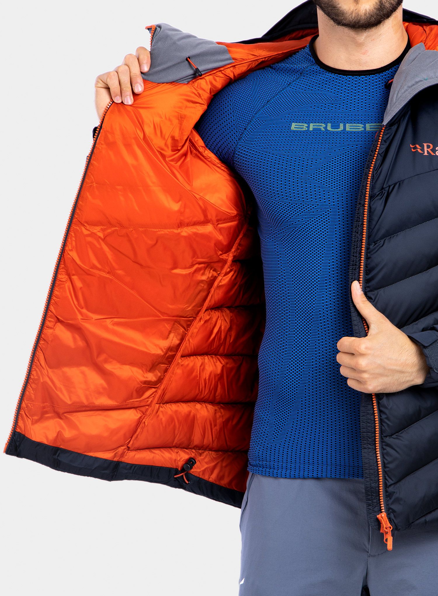 Moška jakna Rab Nebula Pro Jacket - beluga