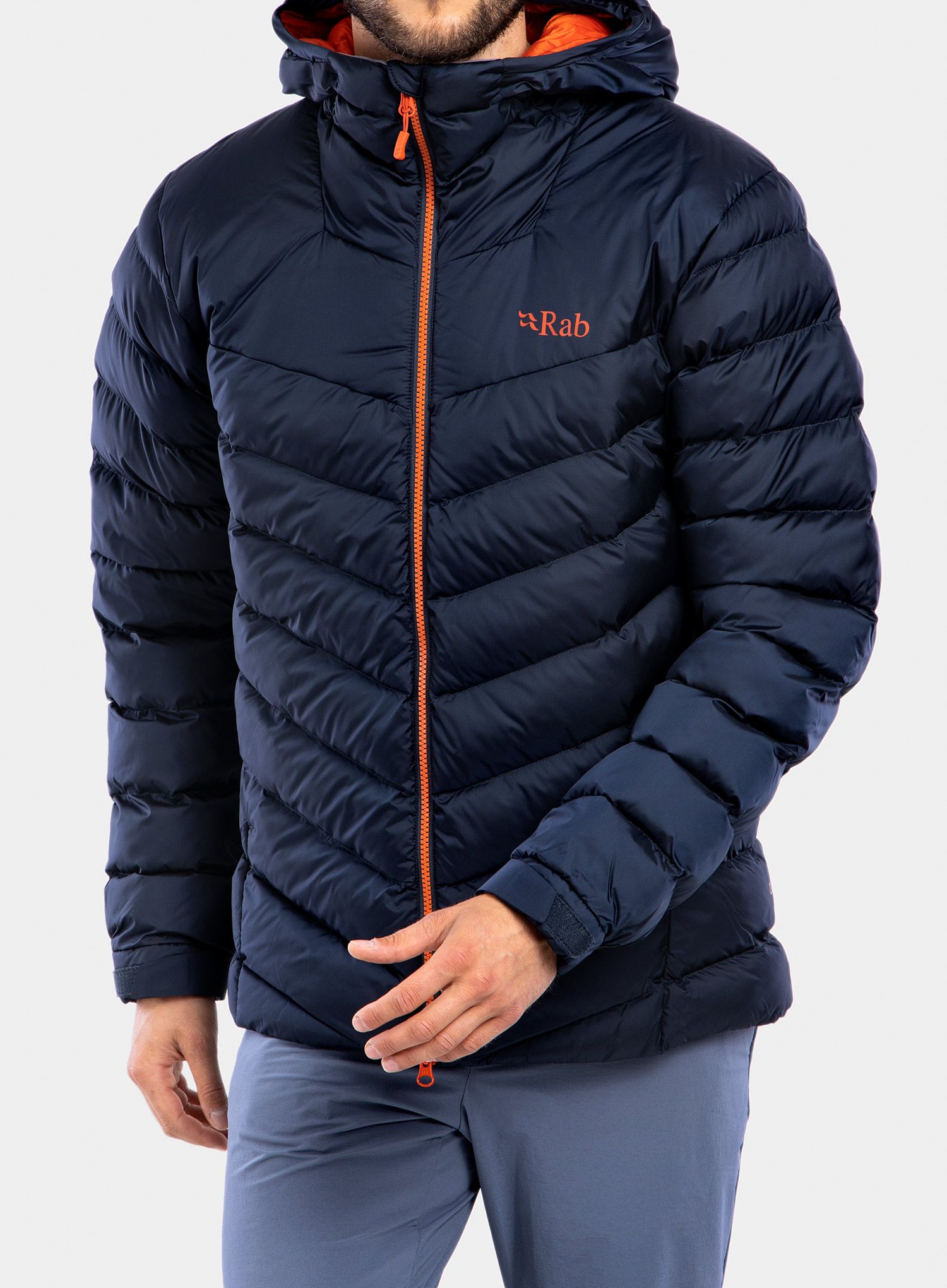 Moška jakna Rab Nebula Pro Jacket - beluga