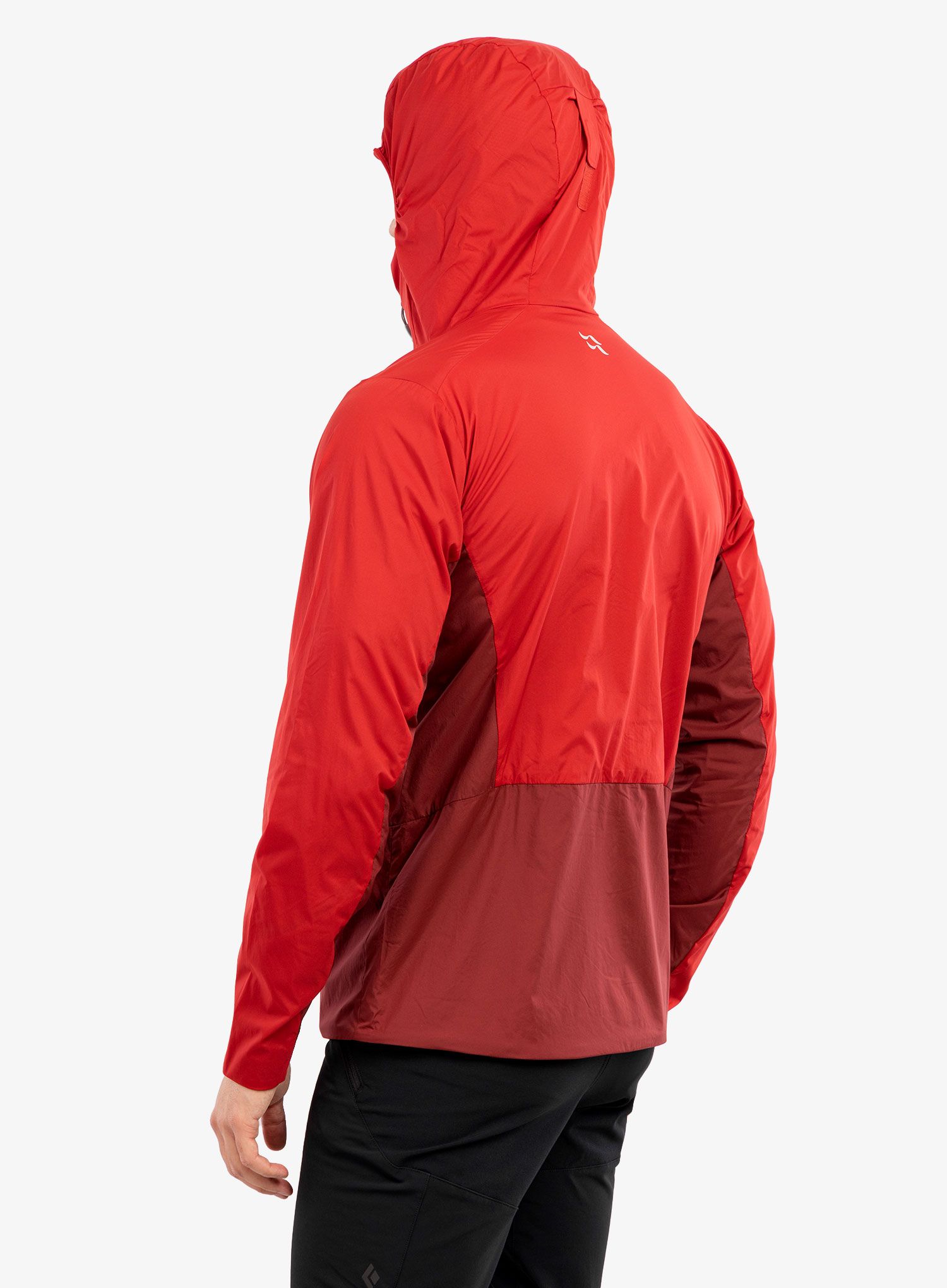 Moška jakna Rab VR Alpine Light Jacket - oxblood red/ascent red