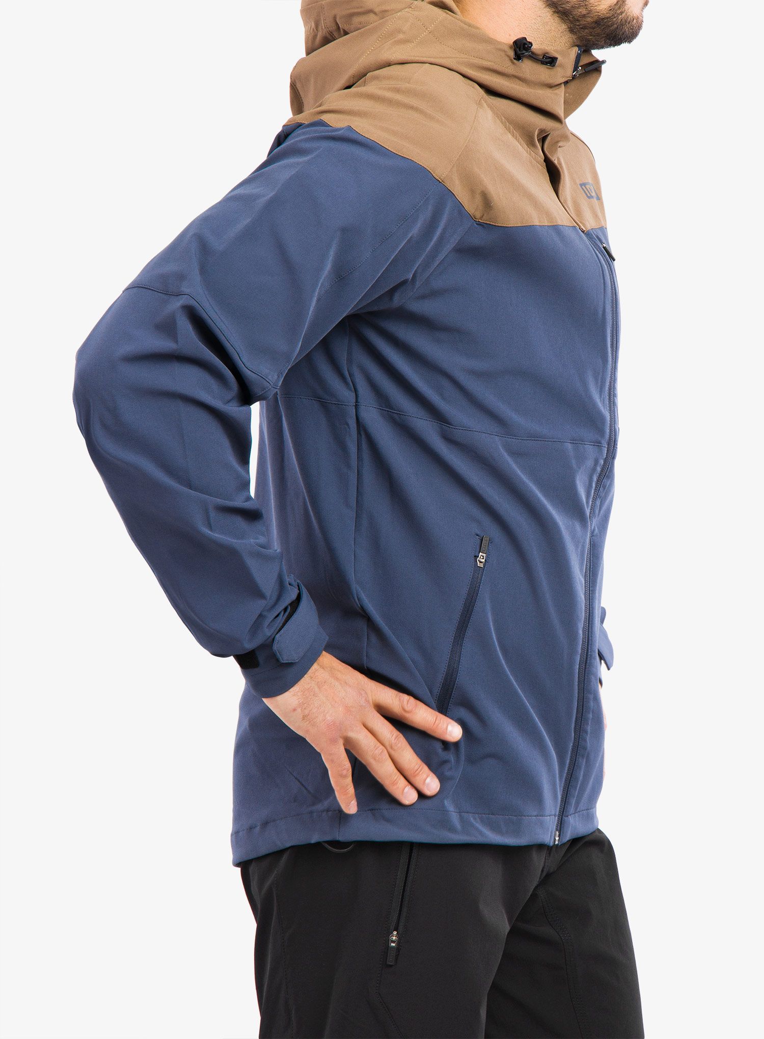 Kolesarska jakna ION Shelter 4W Softshell Jacket - indigo dawn