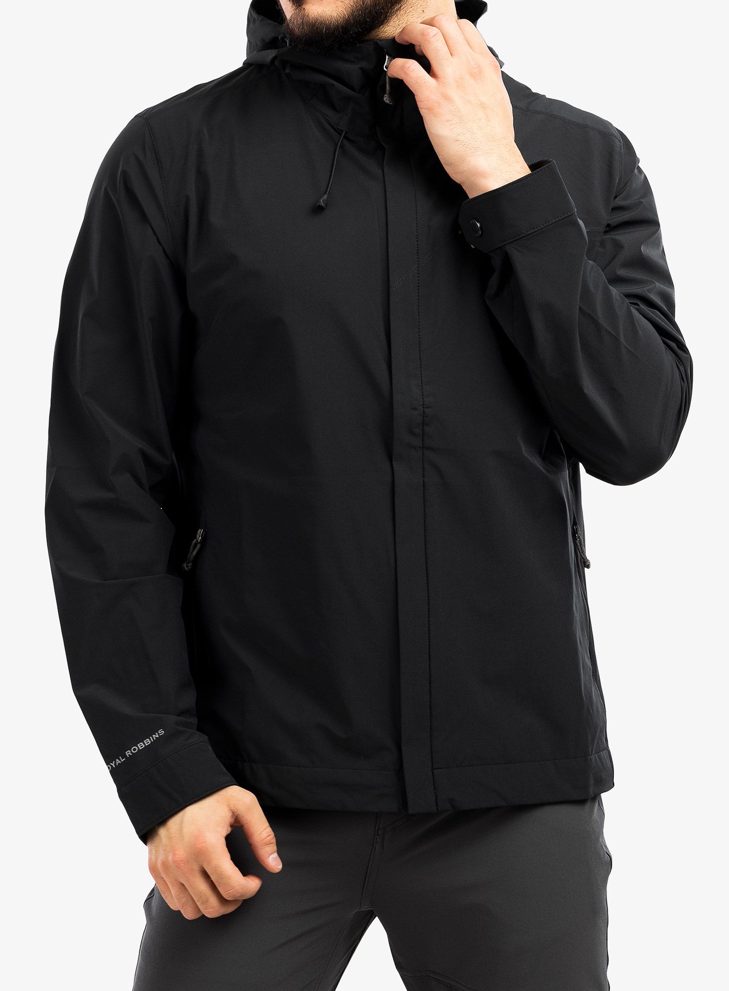 Moška jakna Royal Robbins Switchform Lite Jacket - jet black