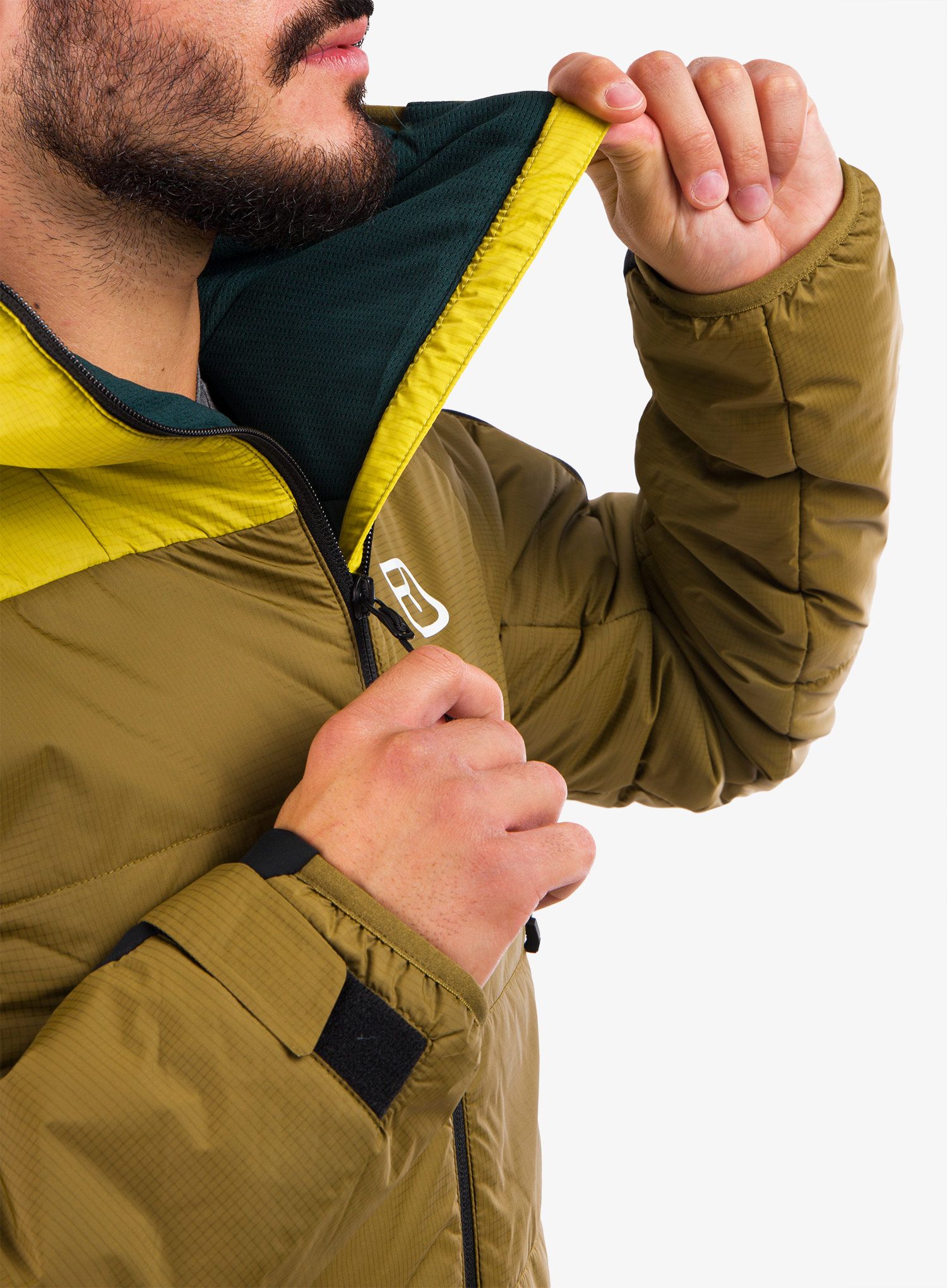 Smučarska jakna Ortovox Swisswool Zinal Jacket - green moss