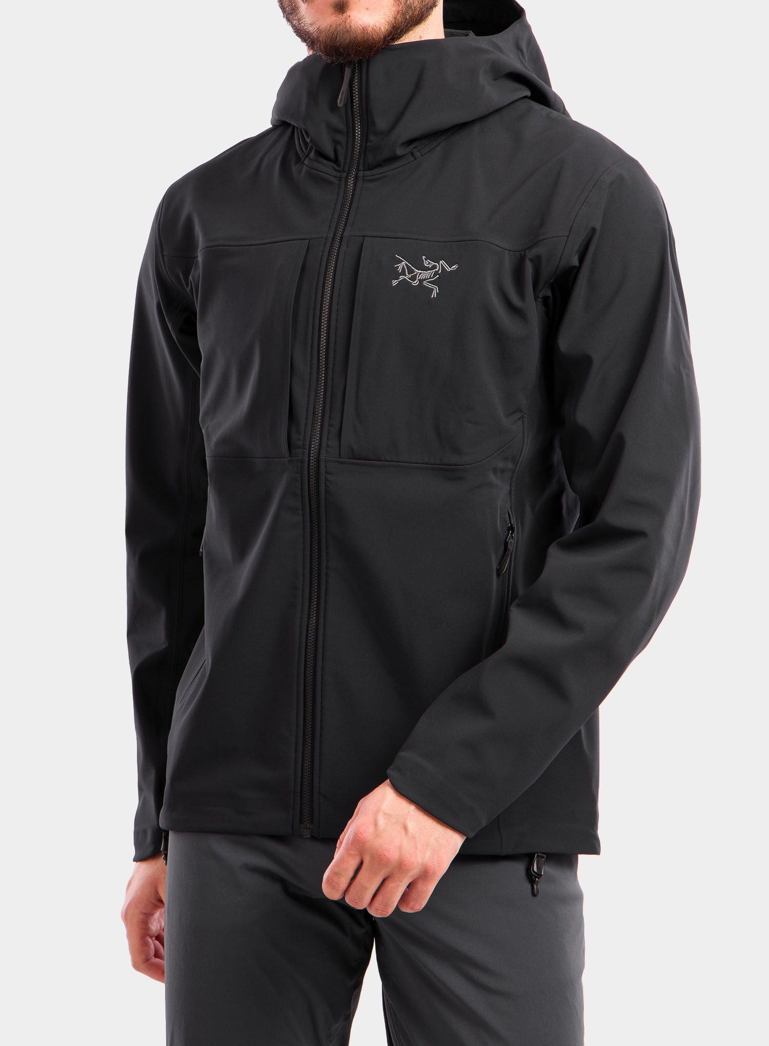 Softshell jakna Arcteryx Gamma MX Hoody - black