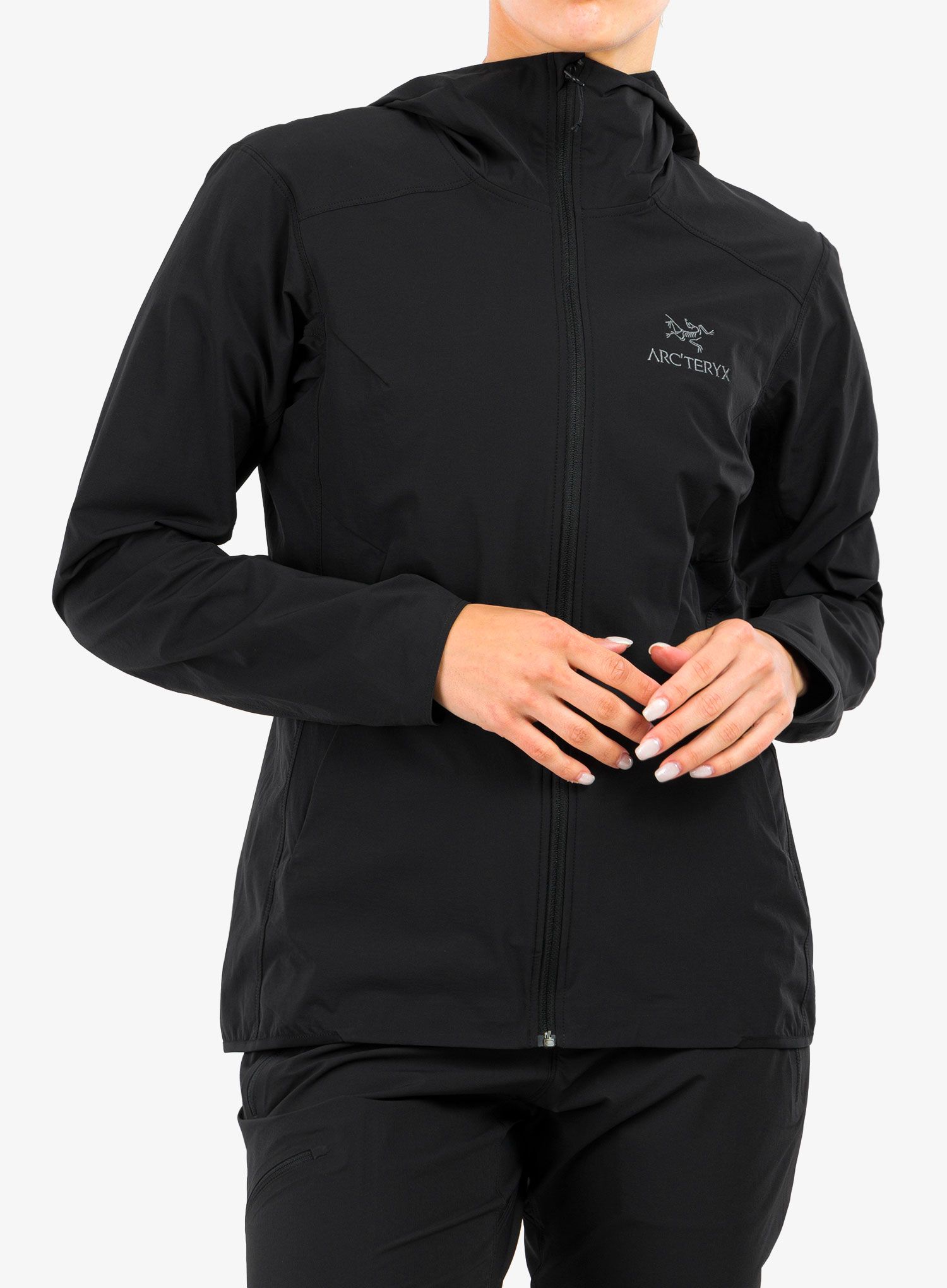 Ženska softshell jakna Arcteryx Gamma SL Hoody - black