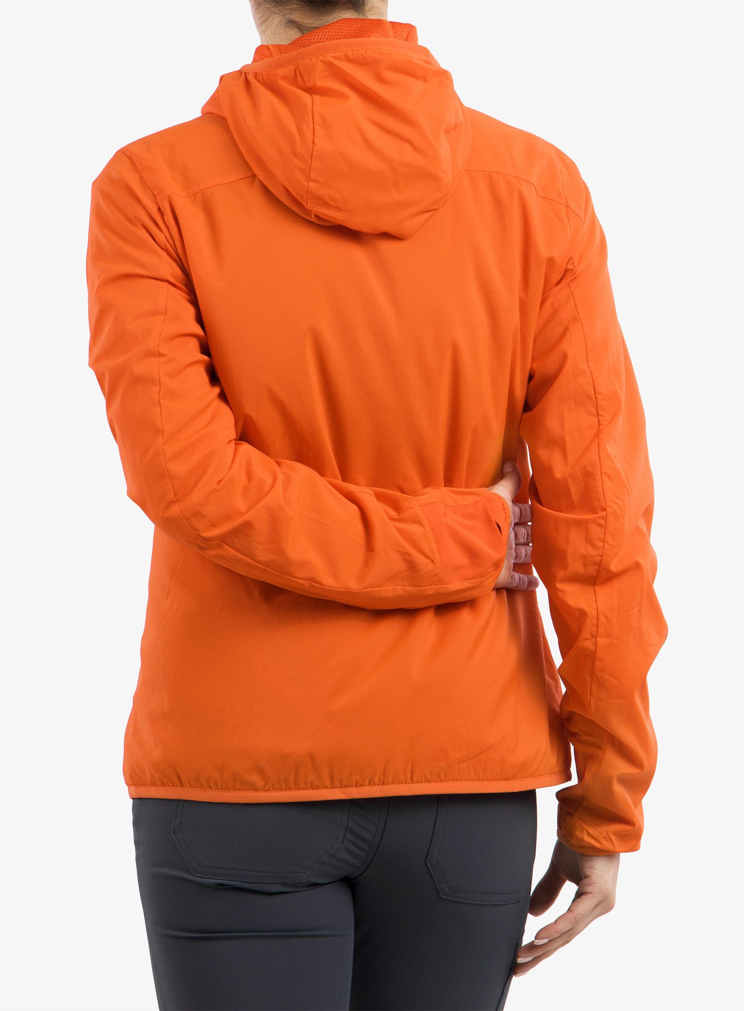 Ženska softshell jakna Marmot Alt HB Hoody - red sun